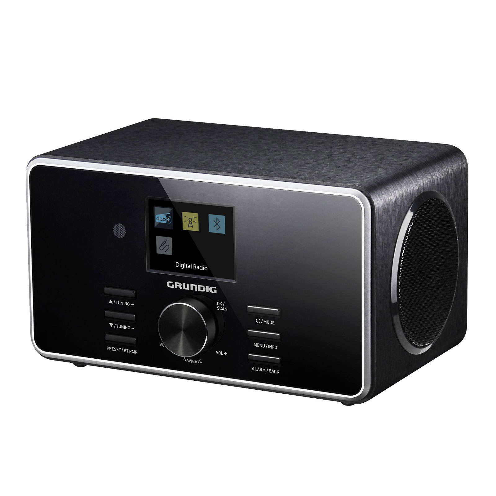 Grundig DTR 4500 Digitalradio DAB+/UKW/AM/FM, Bluetooth 10W RMS