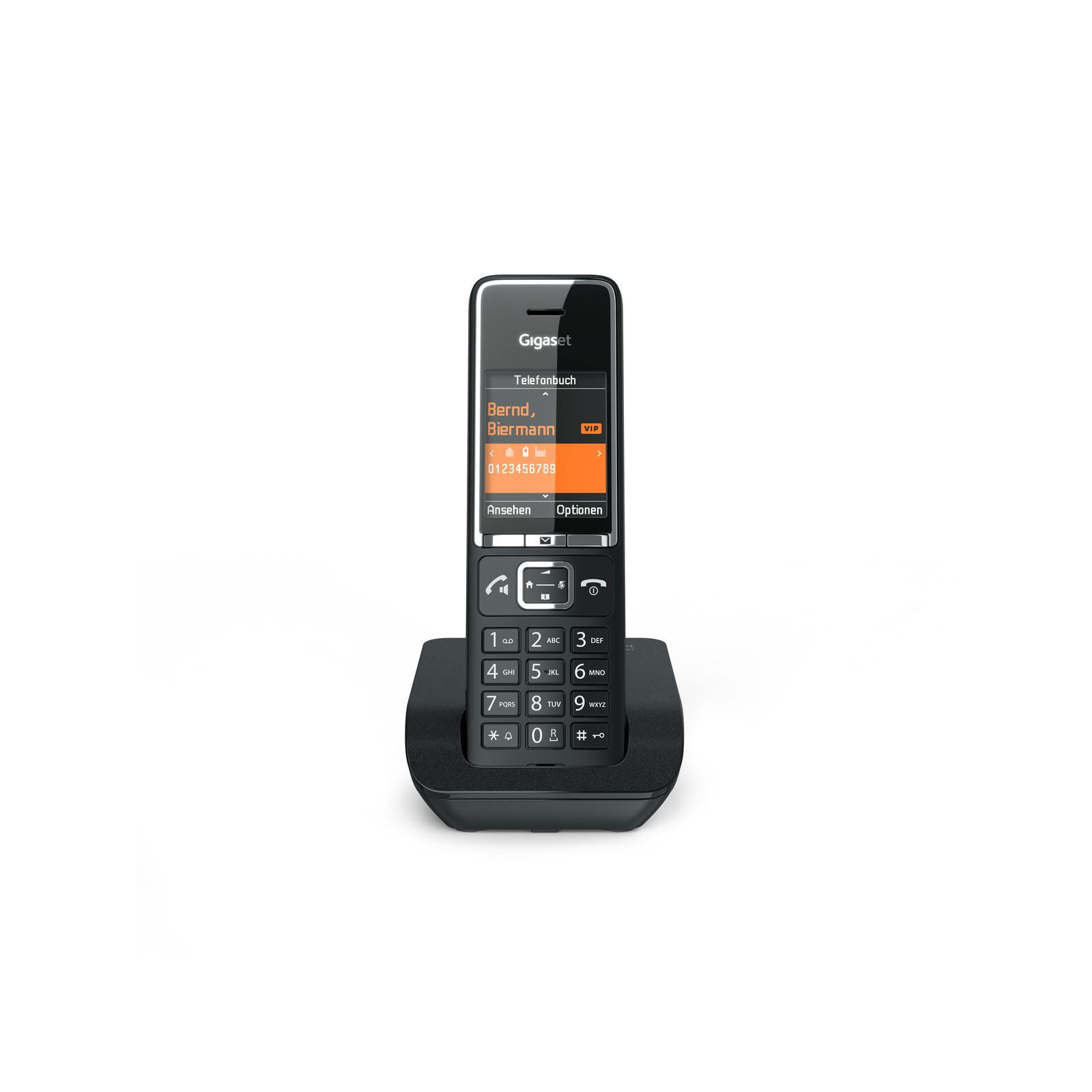 GIGASET COMFORT 550 schwarz Schnurloses-Telefon