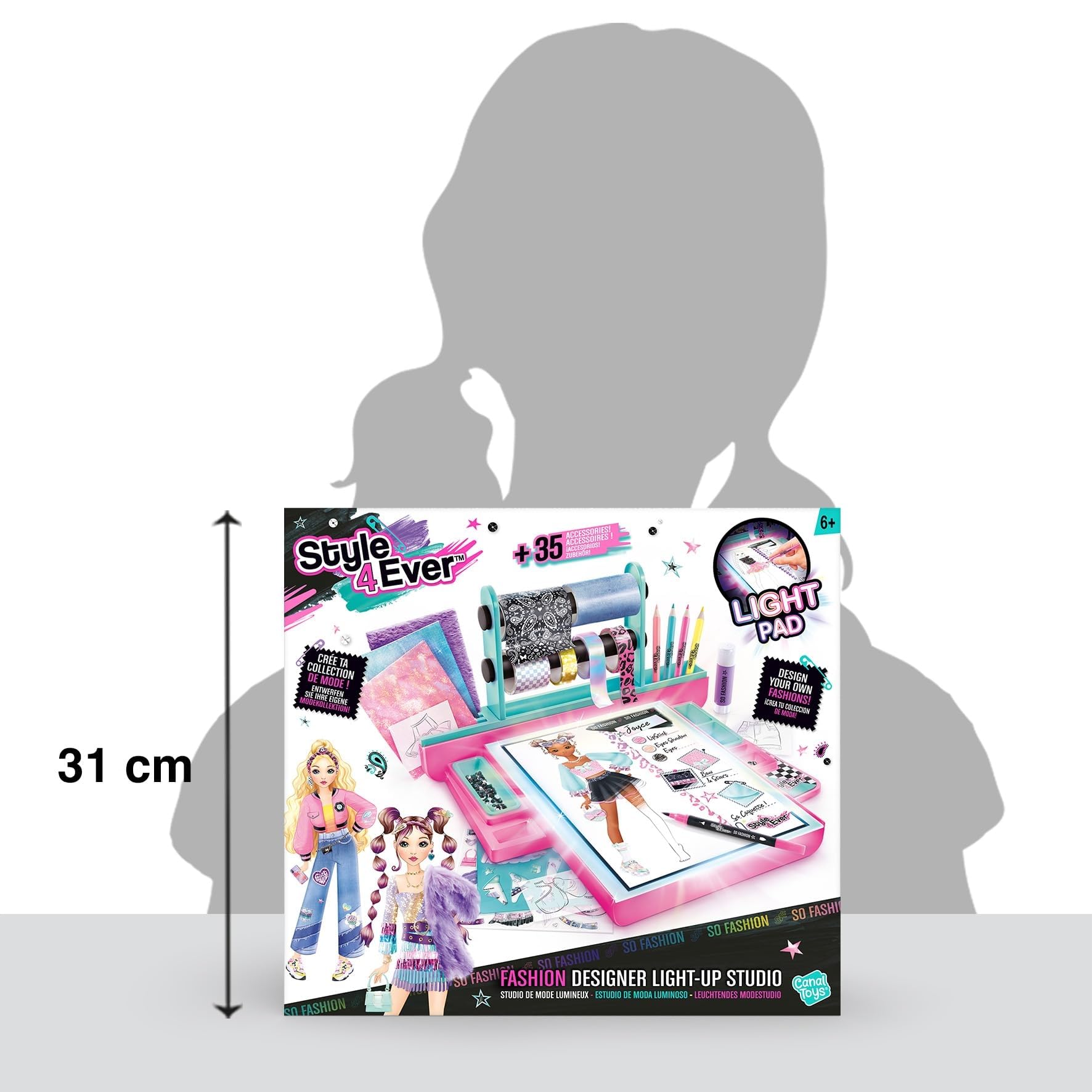Canal Toys - Style 4 Ever - Light-Up Fashion Studio - leuchtendes Modestudio