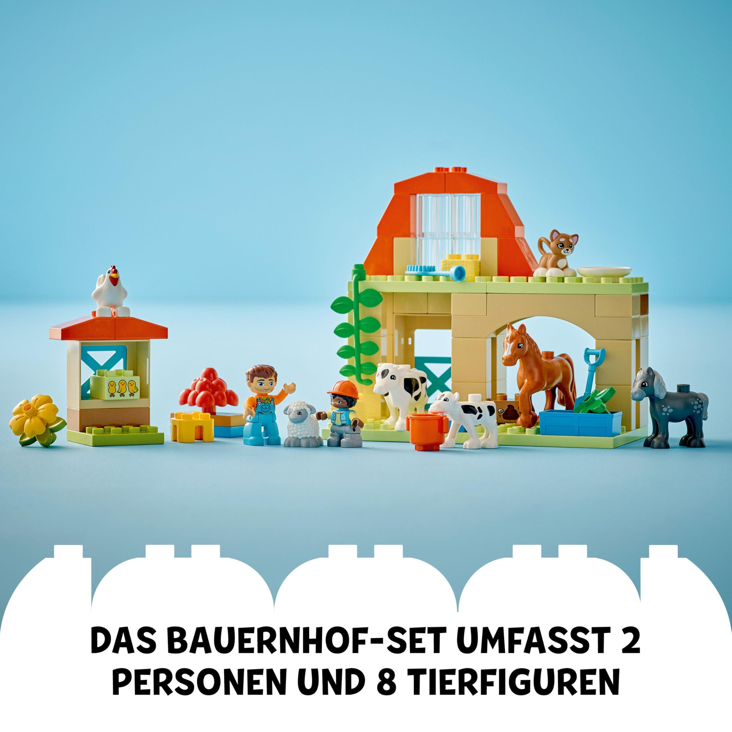LEGO DUPLO Town Tierpflege auf dem Bauernhof