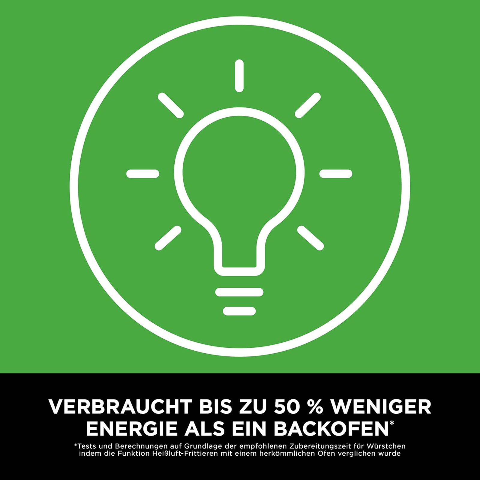 Ninja FN101EUSG CRISPi 4-in-1 Tragbare Glas-Heißluftfritteuse, Grün