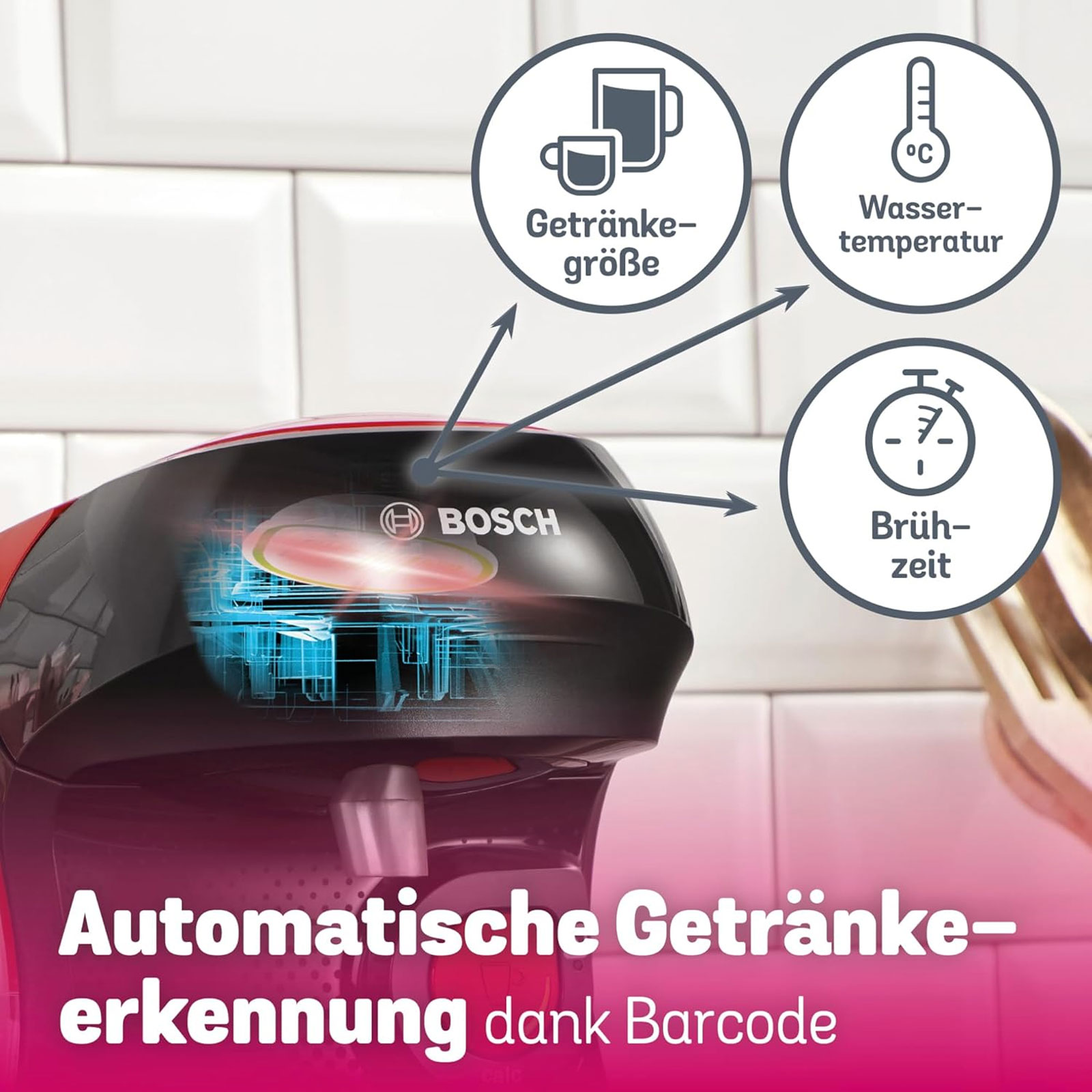 BOSCH TAS103E TASSIMO Kapselmaschine 