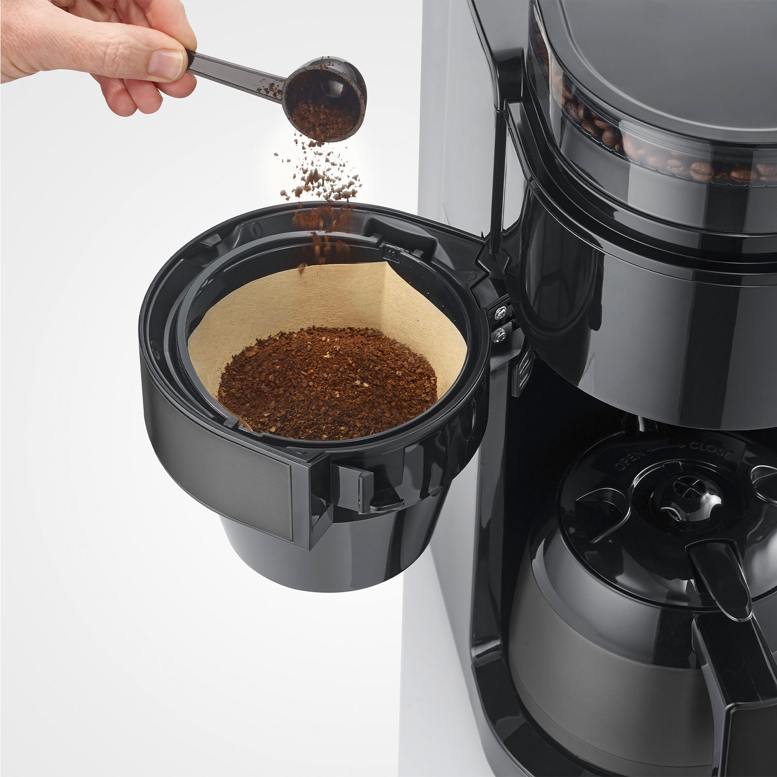 SEVERIN KA 4831 Filterkaffeemaschine mit Mahlwerk