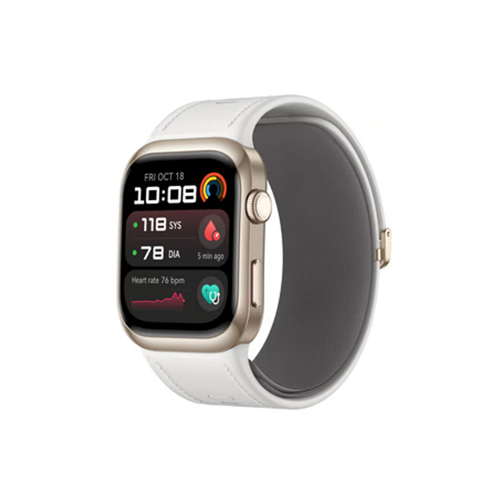 Huawei Watch D2, White Composite Smartwatch (Ambulante 24h-Blutdruckmessung)