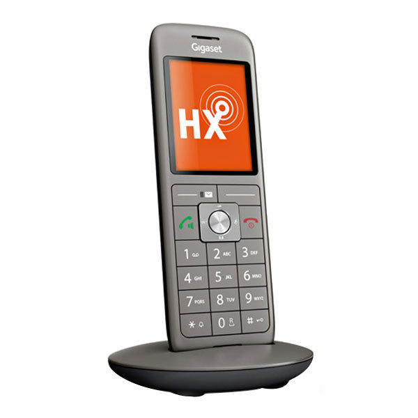Gigaset CL660HX DECT Telefon Grau/ Schwarz HD Voice Adressbuch