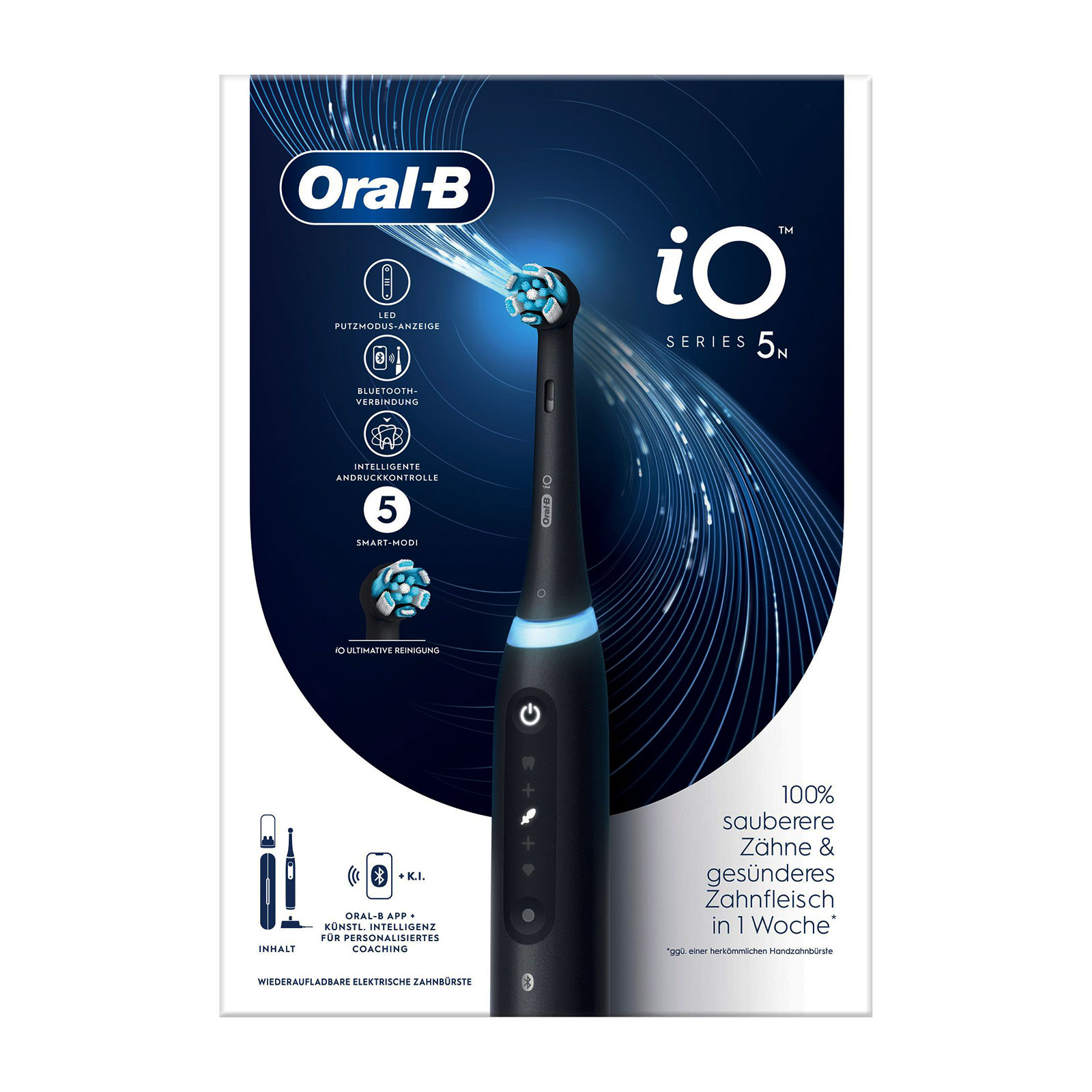 Oral-B iO 5 Black Zahnbürste Oral-B iO 5 Black Zahnbürste