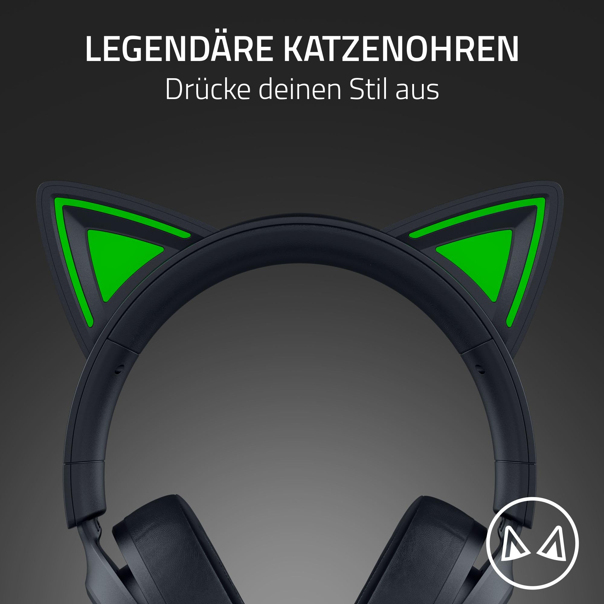 Razer Kraken Kitty V3 X - Kabelgebundenes Kitty-Headset für Gaming