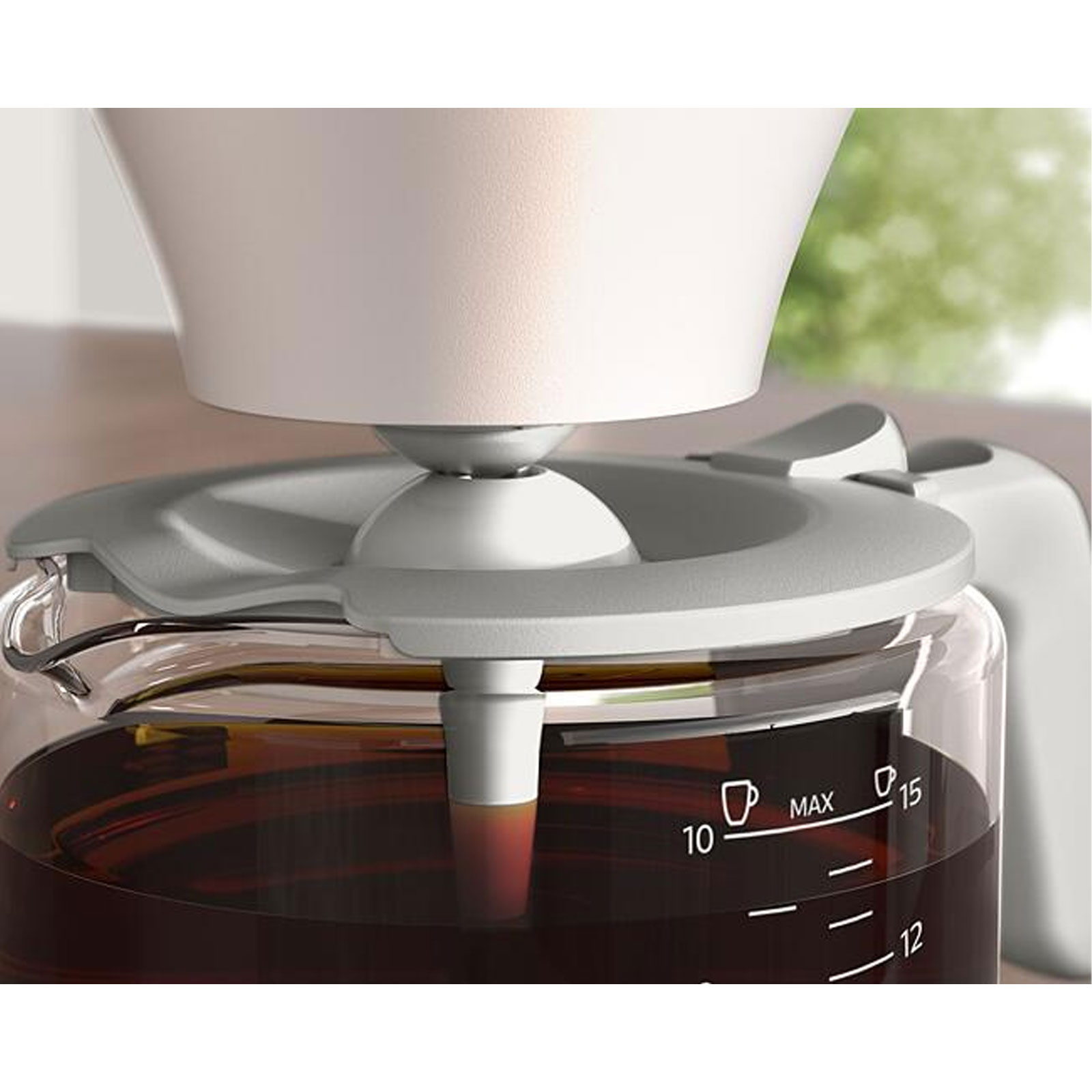 PHILIPS HD5416/60 Café Gourmet weiß Filterkaffeemaschine