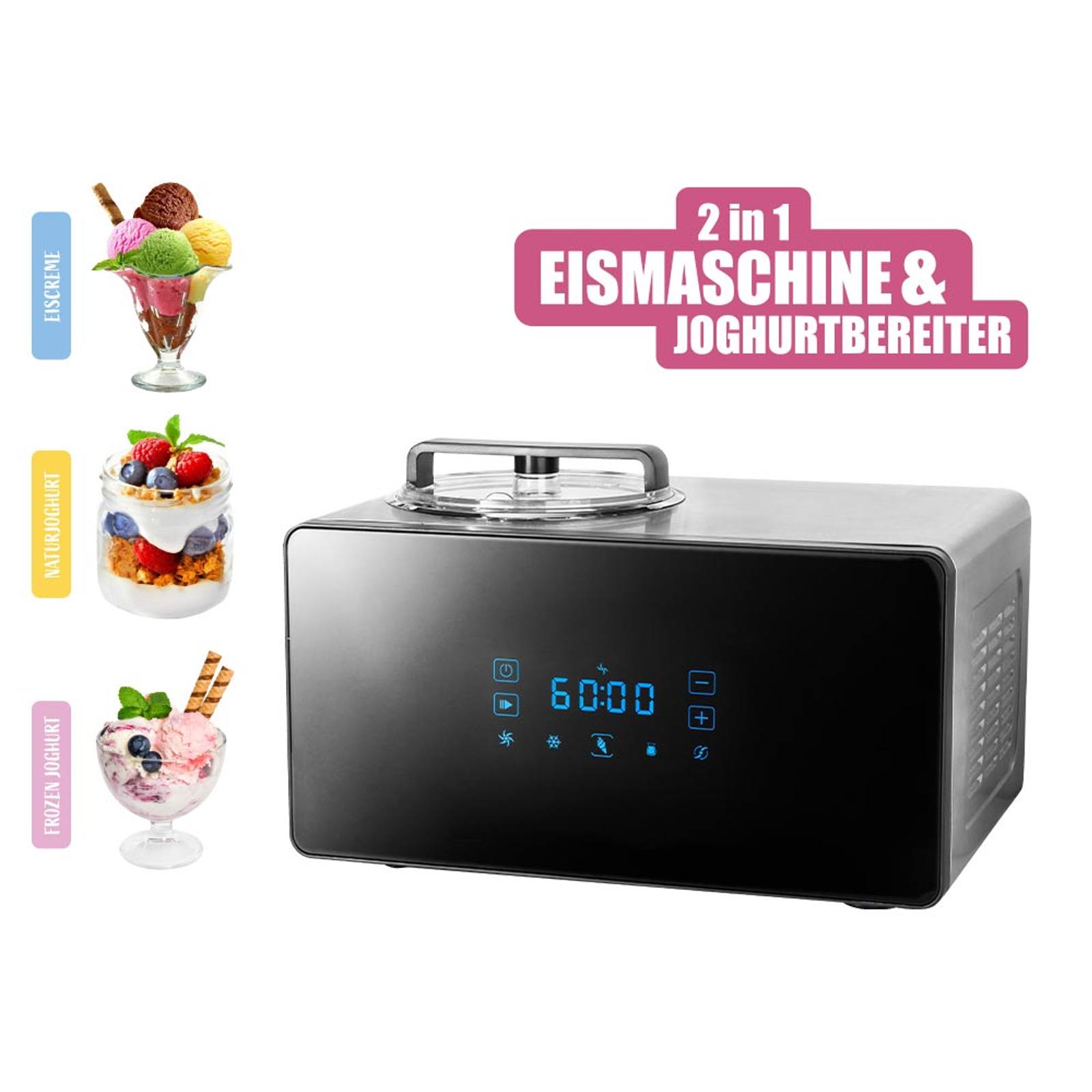 GASTROBACK Design Eismaschine Advanced Control 2in1 42900