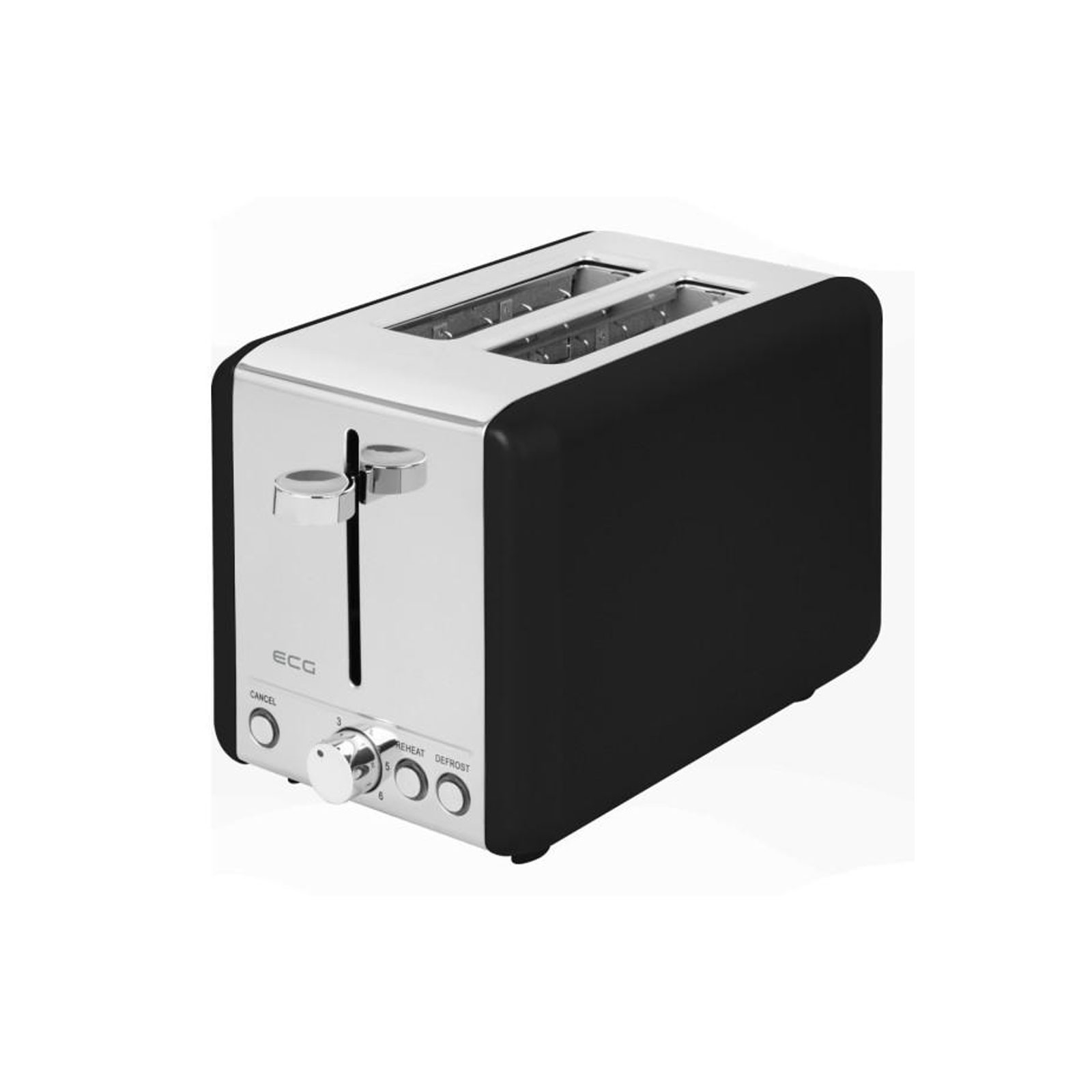 ECG ST 2708 Tradizione Nero Toaster