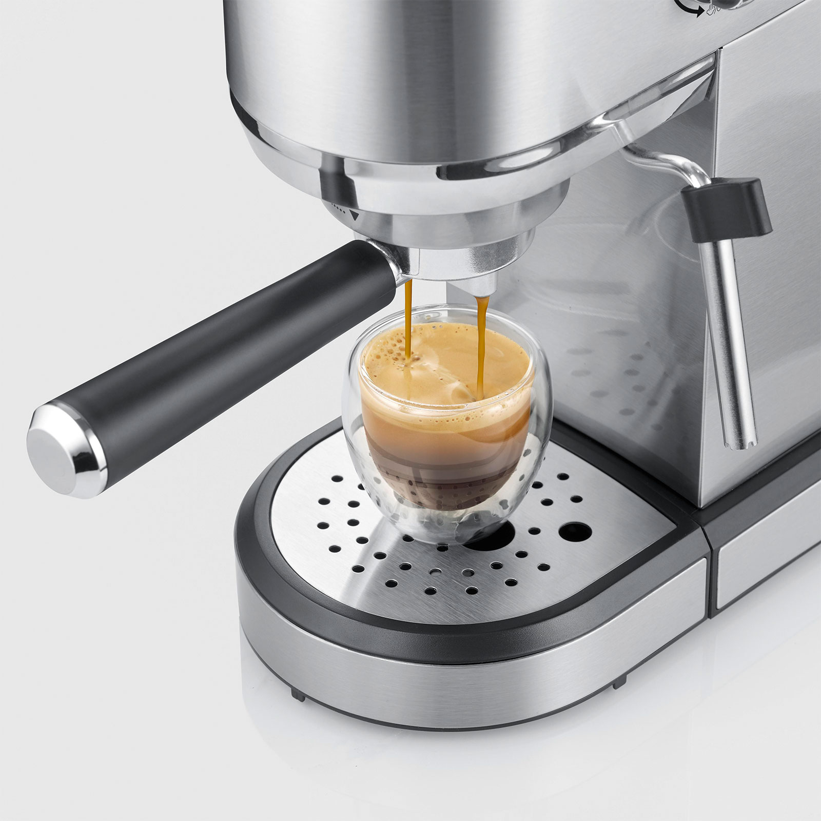 SEVERIN KA 5997 Newspresa Siebträger-Espressomaschine