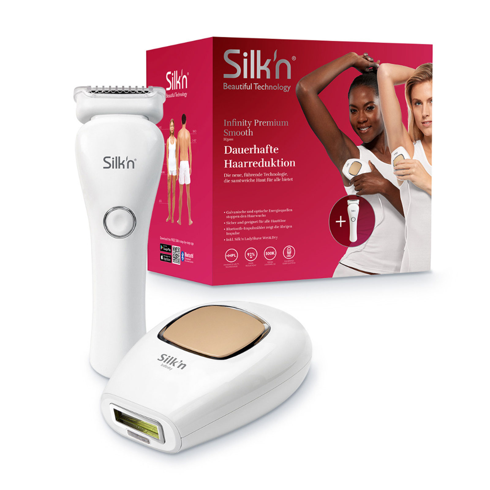 Premium Silk\'n 36004080485 Smooth | Infinity INFP1PE1C1001