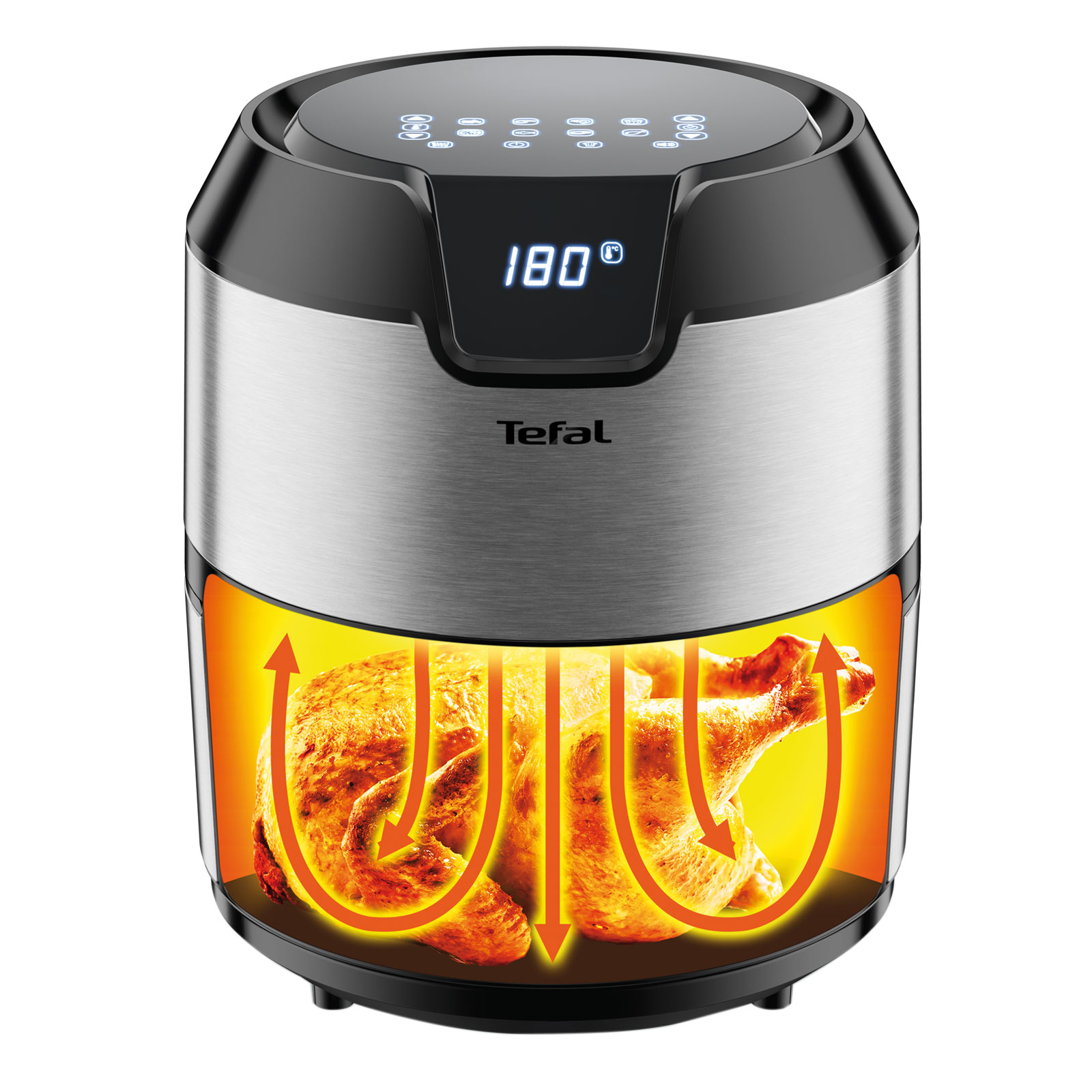 TEFAL EY 401D Easy Fry Deluxe Heißluftfritteuse TEFAL EY 401D Easy Fry Deluxe Heißluftfritteuse
