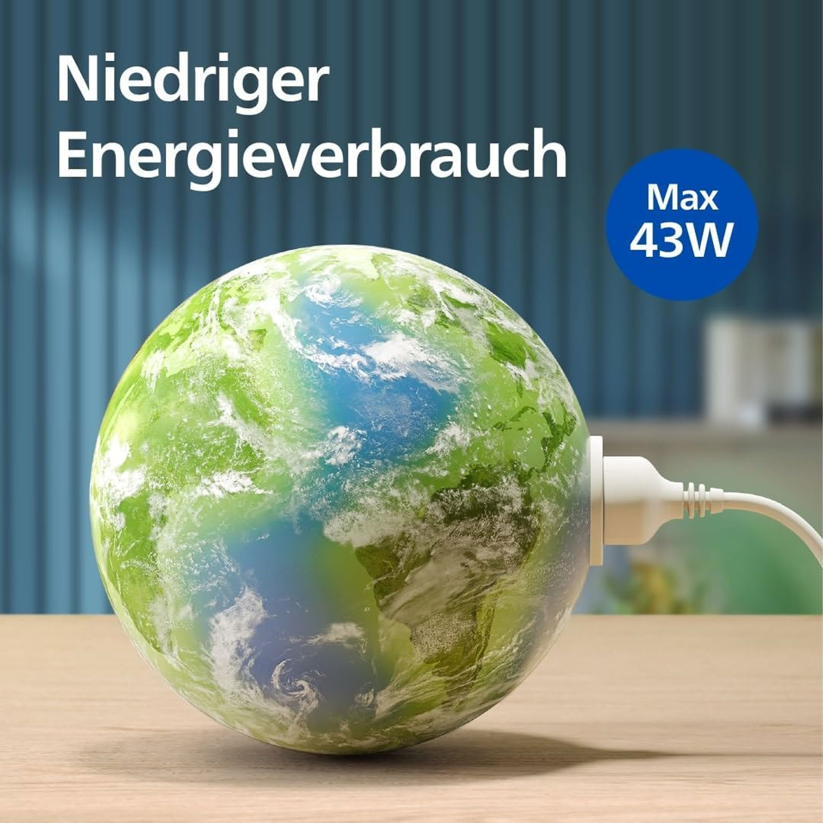 Philips AC3421/13 PureProtect Water 3400 Series Intelligenter 2-in-1-Luftreiniger und -befeuchter