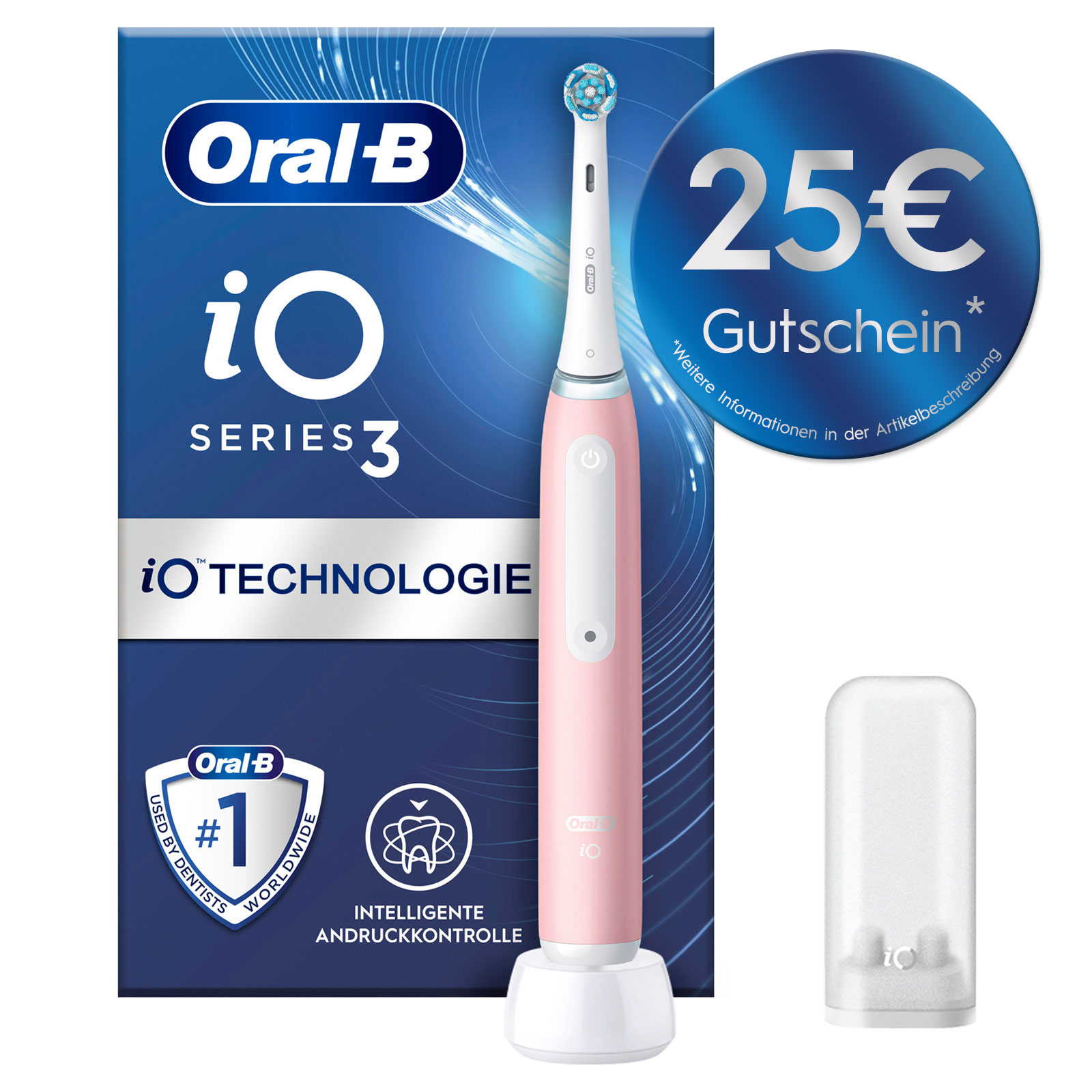Oral-B Zahnbürste iO 3 Blush Pink