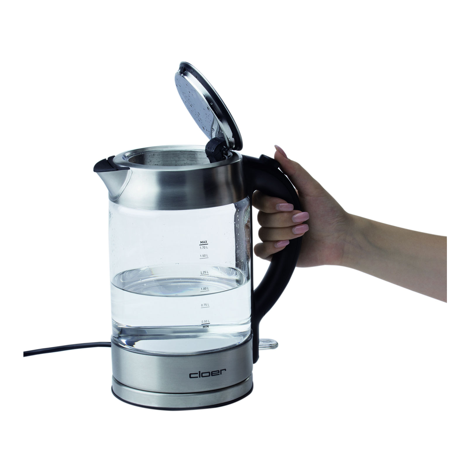 CLOER 4429 Glas-Wasserkocher