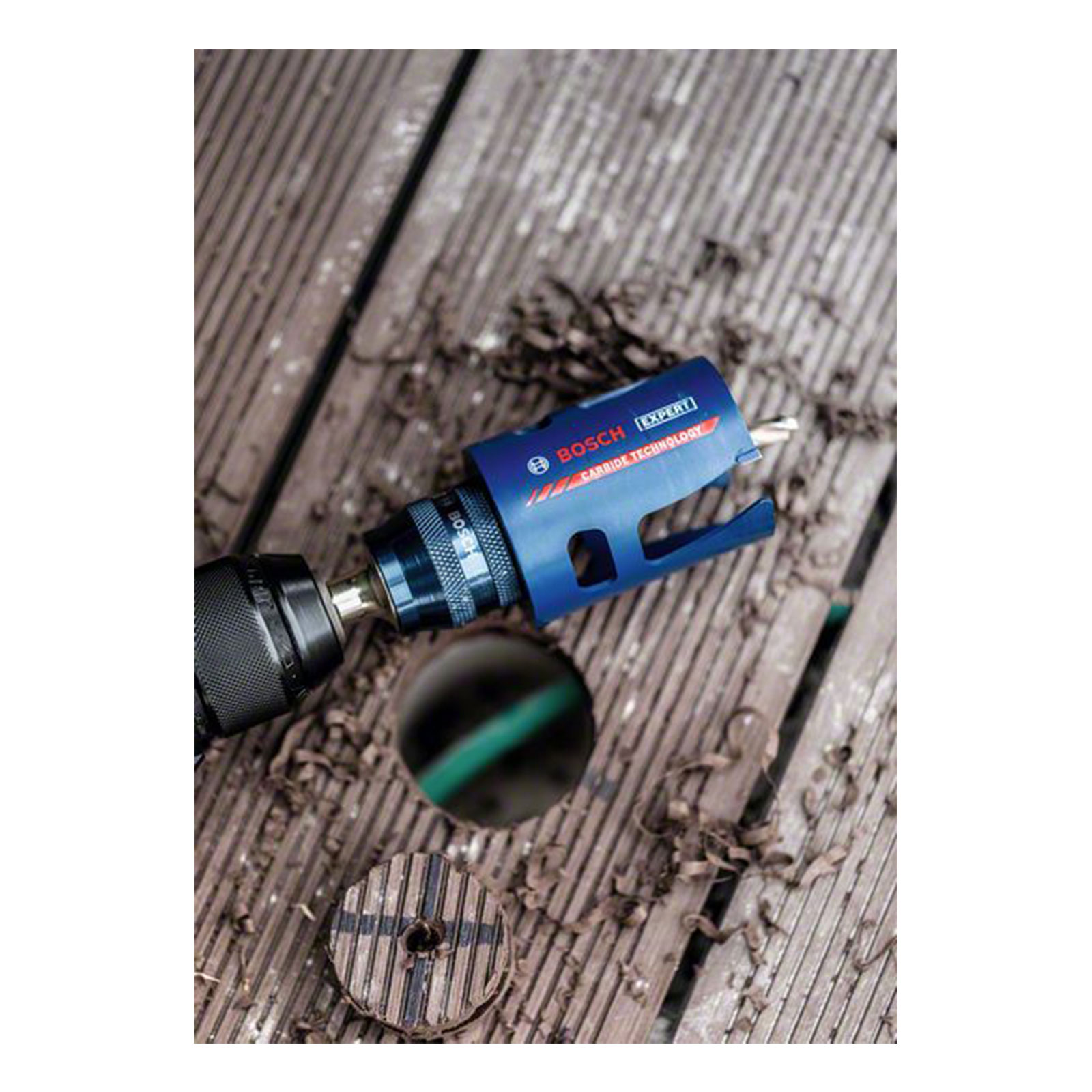 Bosch Professional Expert Construction Material Lochsaege, 152 x 60 mm. Fuer Dreh- und Schlagbohrer