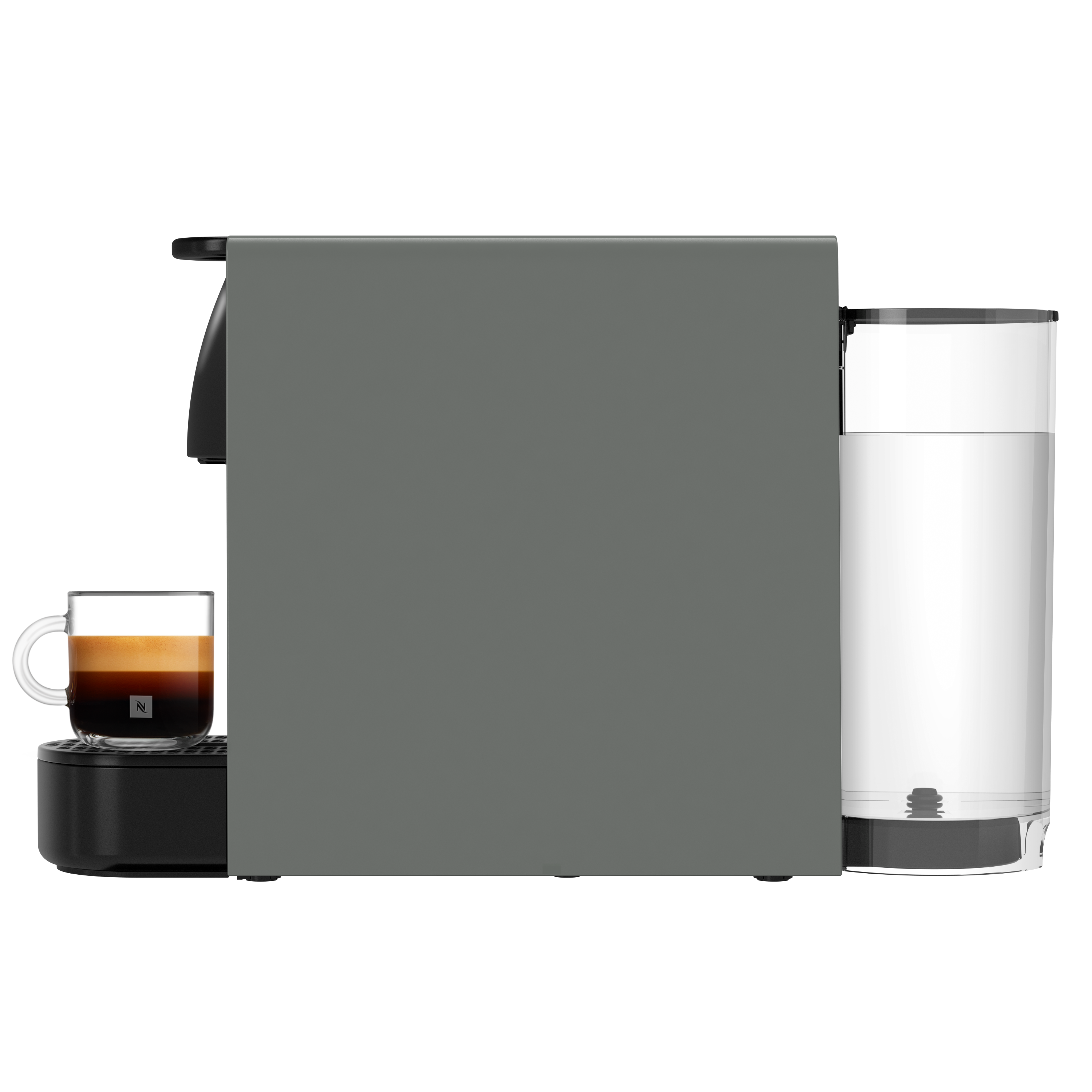 Krups XN110B Essenza Mini Nespressomaschine Grau