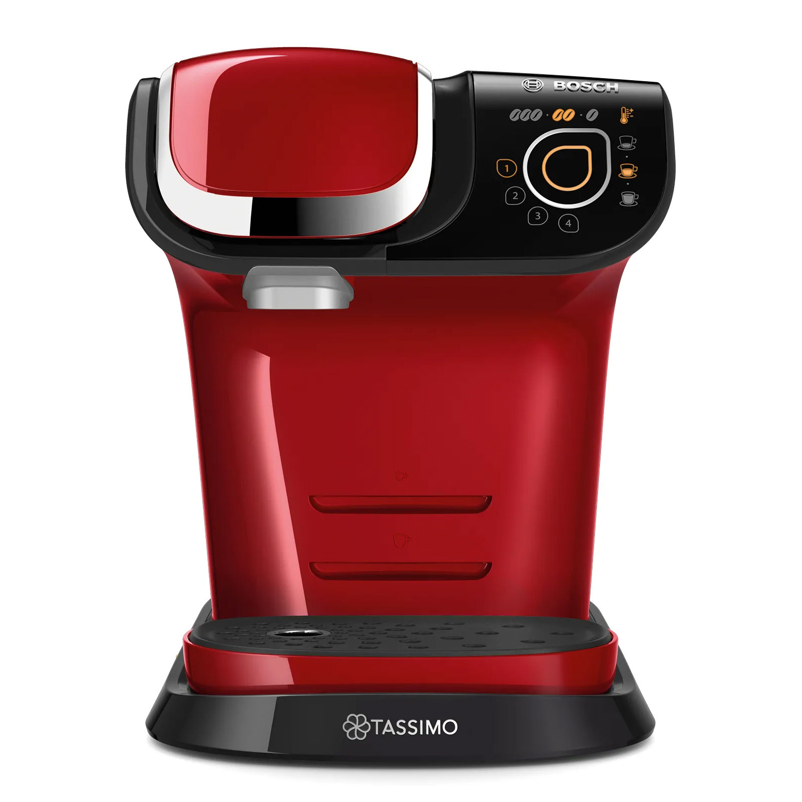 Bosch TAS6502 Tassimo Kapselmaschine + Jacobs Kaffeekapseln Latte Macchiato Vanille