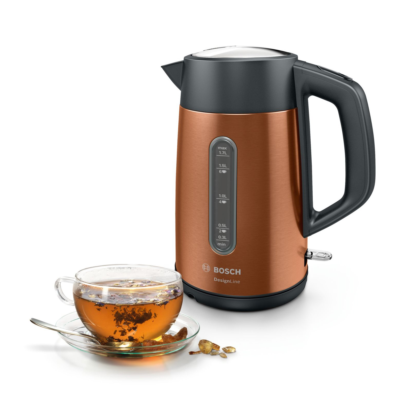 Bosch TWK4P439 Wasserkocher noble copper crystal Bosch TWK4P439 Wasserkocher noble copper crystal
