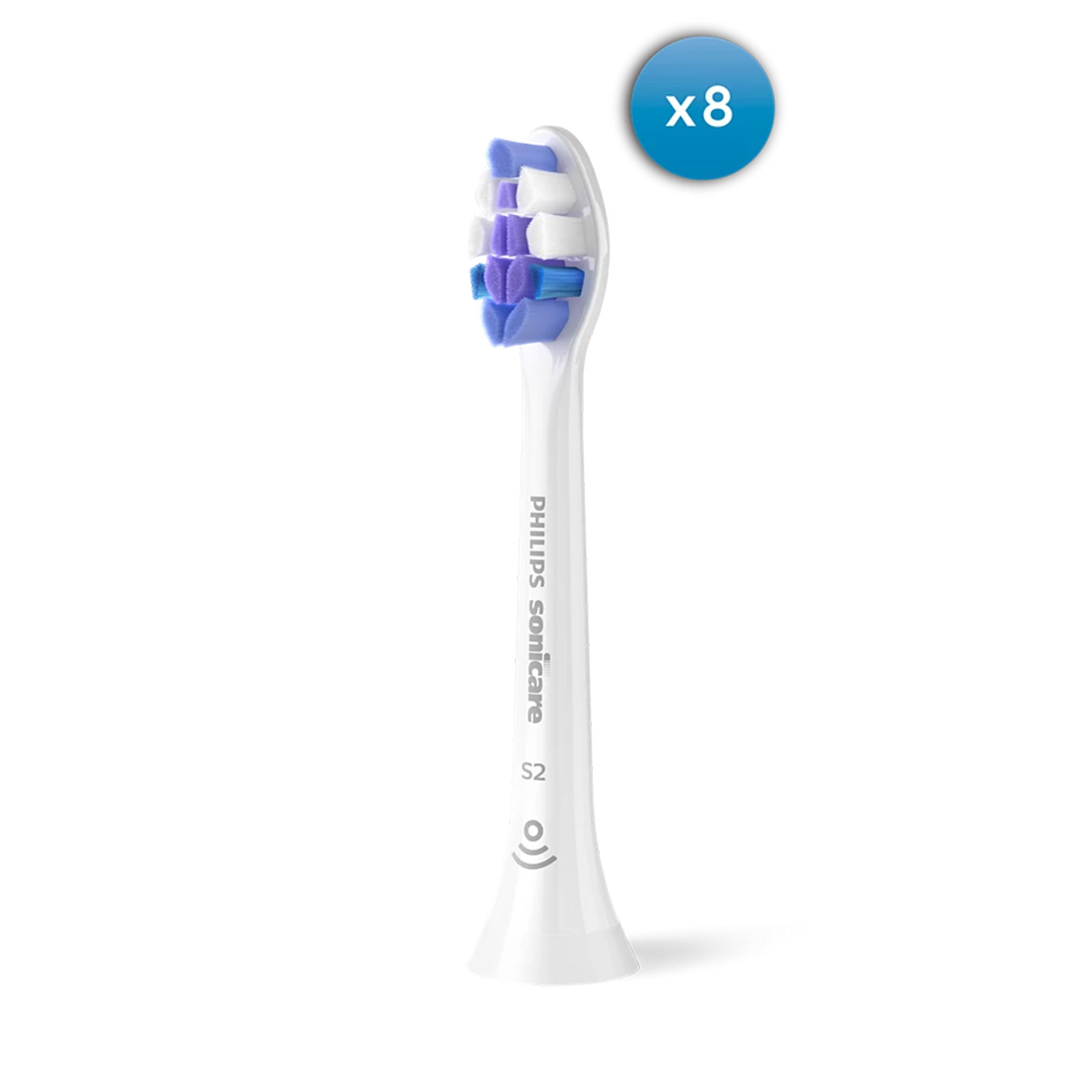 Philips HX6058/87 Sonicare Sensitive 8er-Pack Aufsteckbürsten