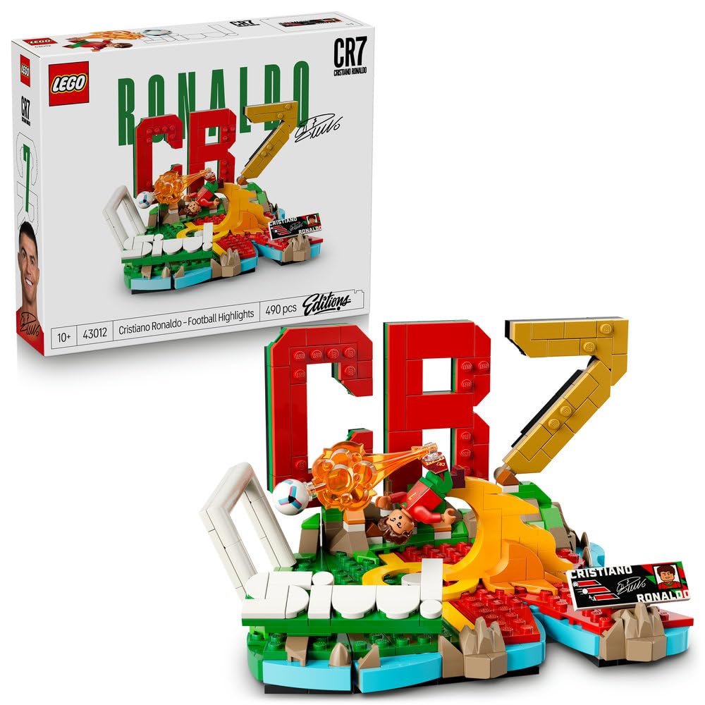 LEGO Editions Cristiano Ronaldo - Fußball-Highlights Spielzeug, 43012
