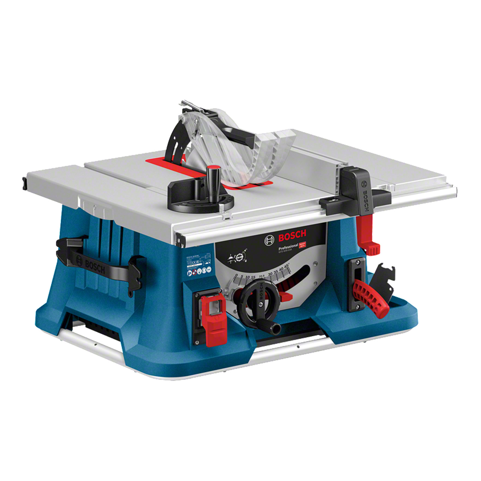 Bosch Professional GTS 635-216 + GTA 560 Tischkreissaege mit Arbeitstisch