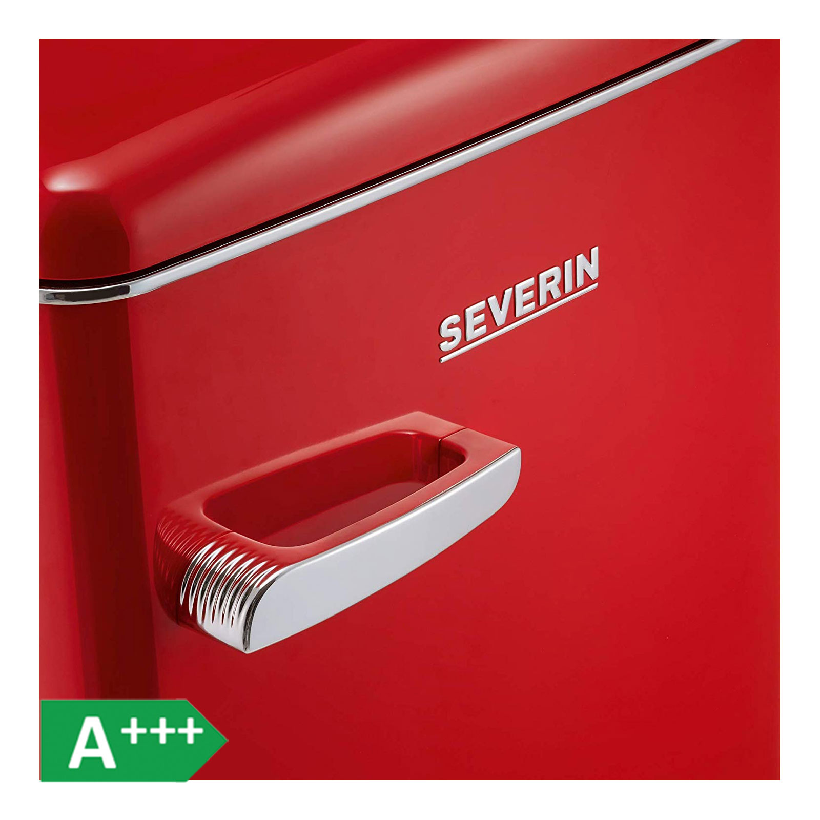 Severin RKS 8830 Kühlschrank 4 Sterne Gefrierfach A+++ rot
