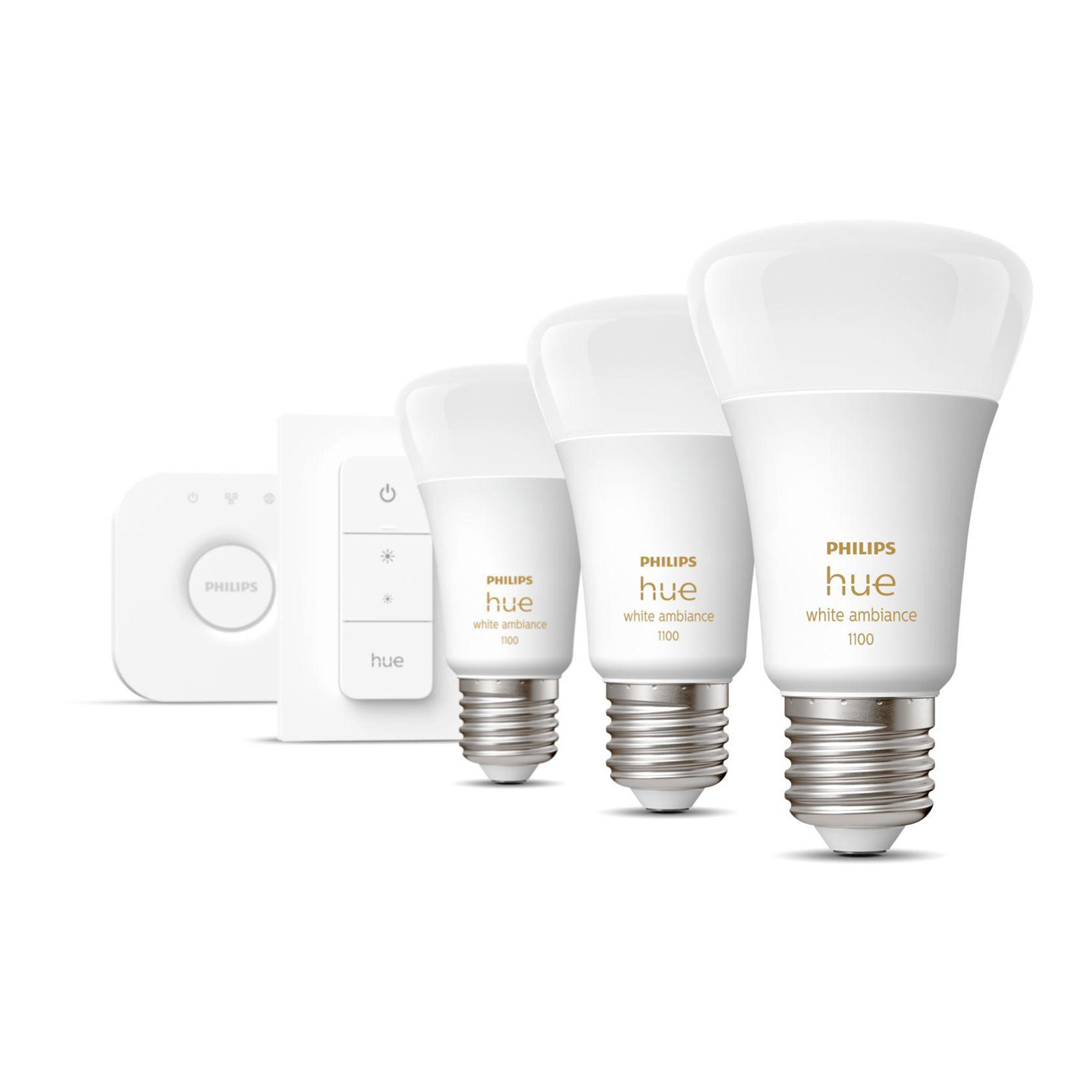 Philips Hue White Ambiance E27 Starter-Set