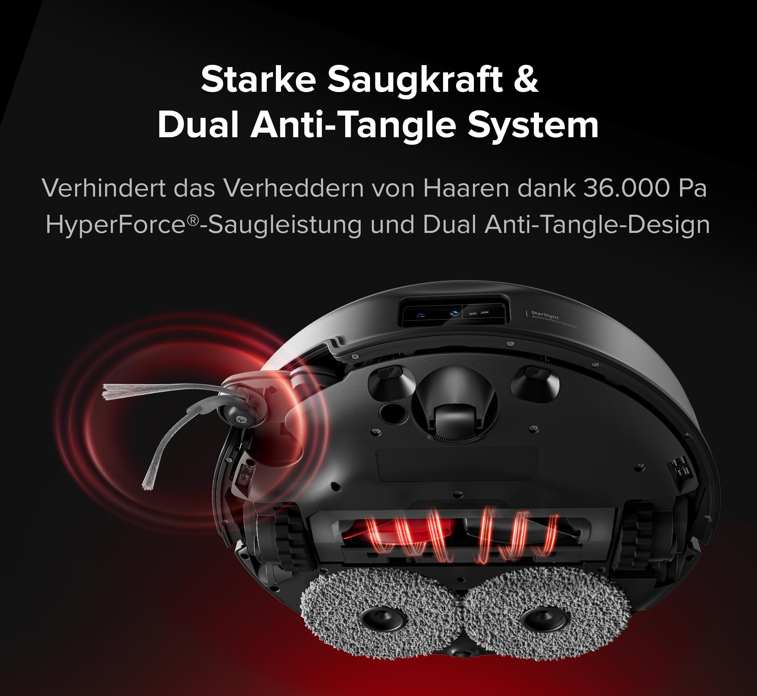 Roborock Saros 20X Black Saugroboter mit Wischfunktion