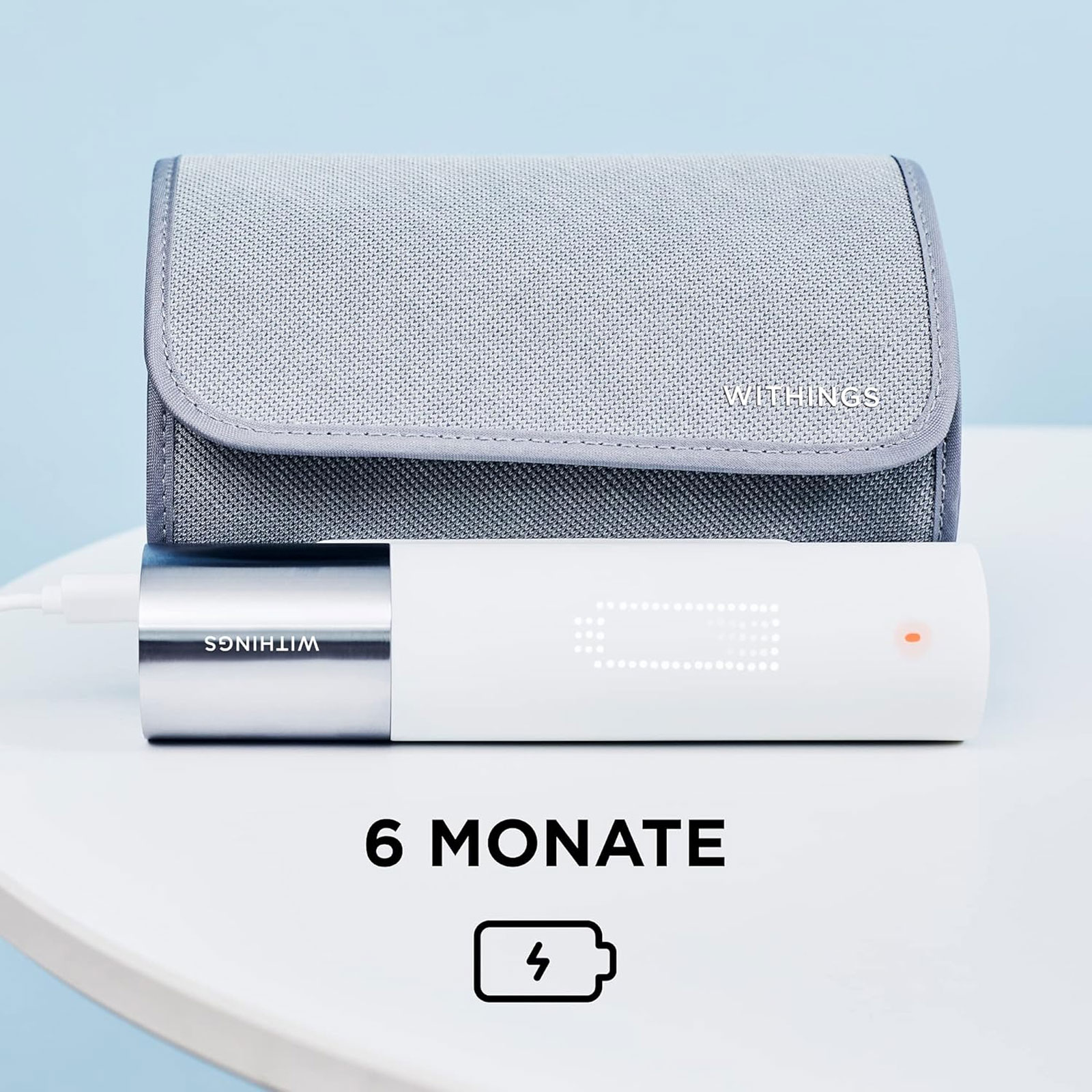 Withings BPM Core Intelligentes Oberarm-Blutdruckmessgerät 