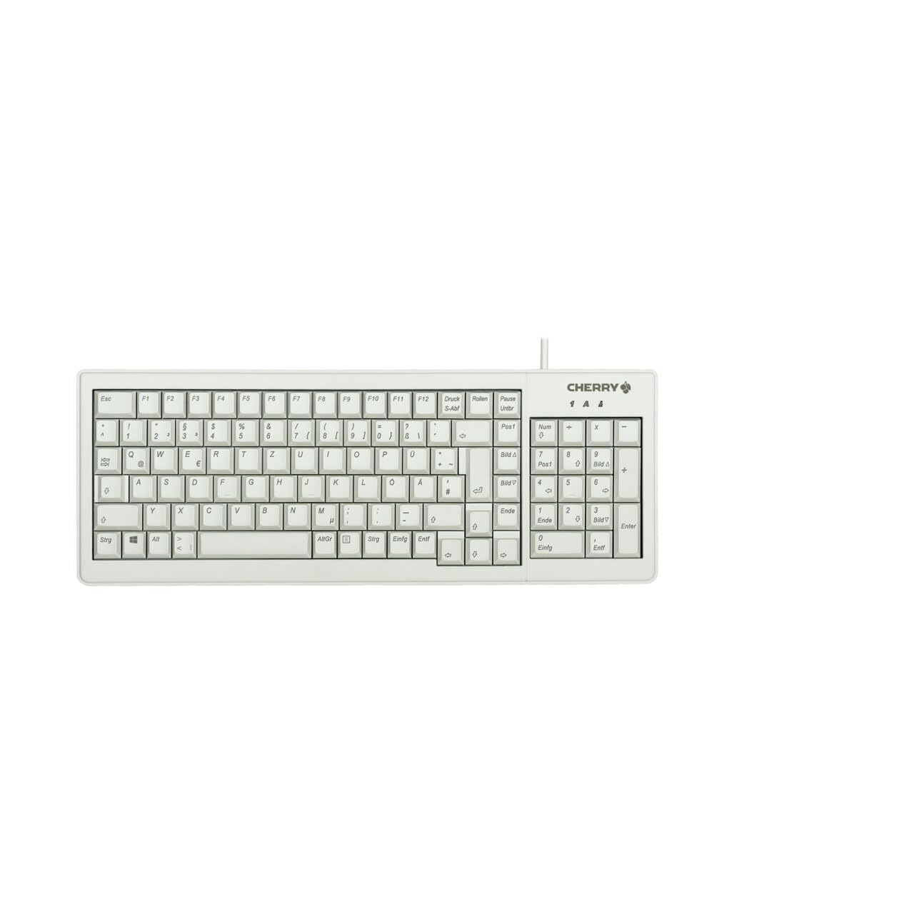 CHERRY G84-5200 XS, Kompakte Tastatur mit Nummernblock