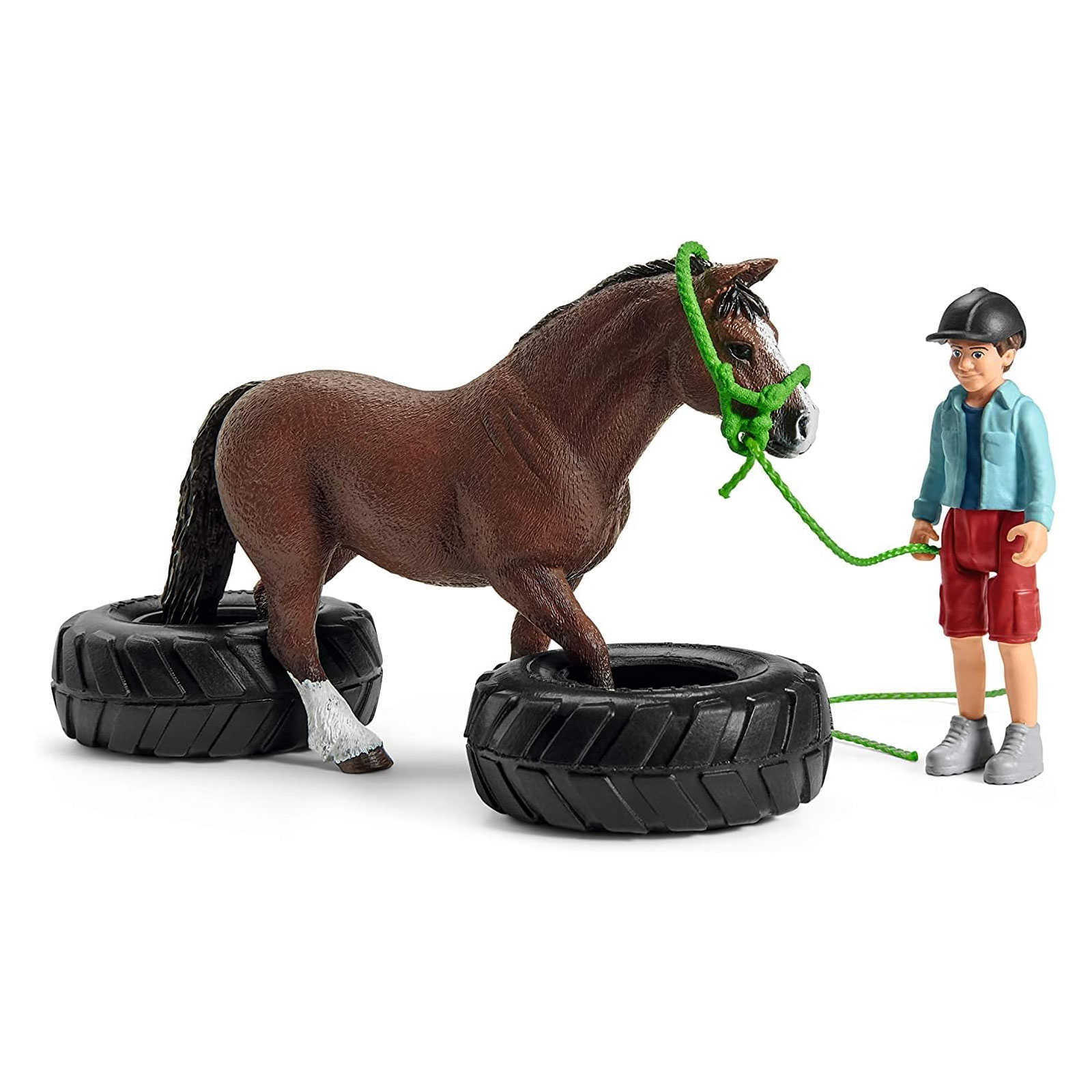 Schleich Pony Agility Rennen Spielfiguren-Set (42482)