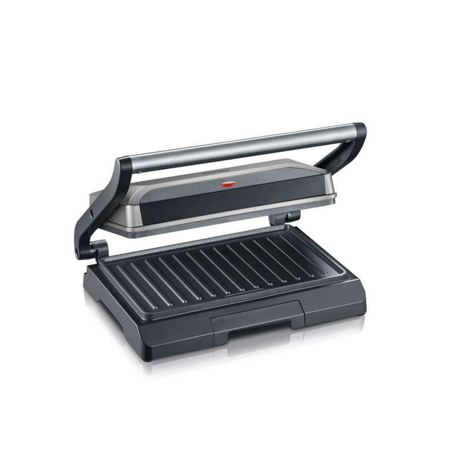 Severin KG 2394 Kompakt-Multigrill grau-metallic / schwarz Severin KG 2394 Kompakt-Multigrill grau-metallic / schwarz
