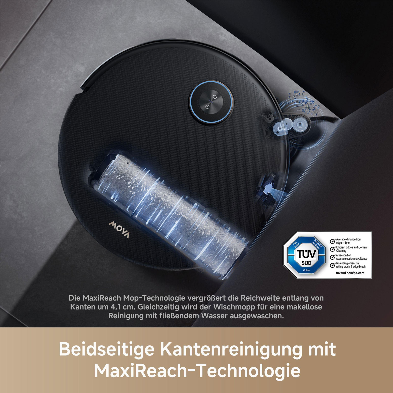 Mova Z60 Ultra Roller Complete Saugroboter