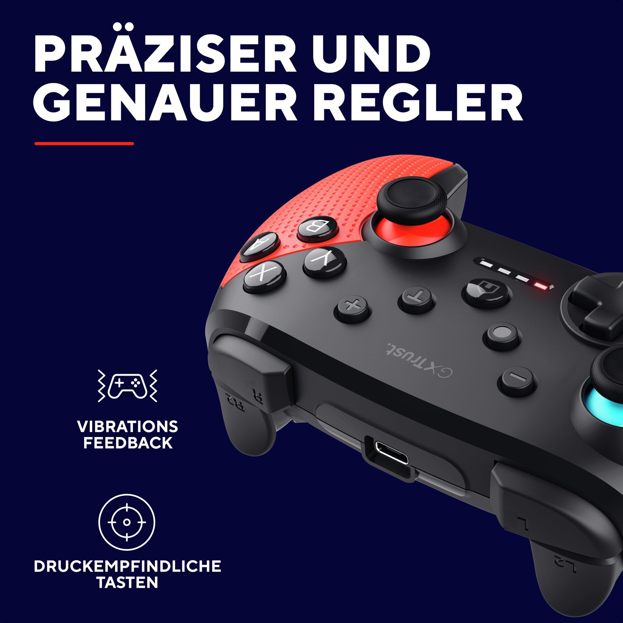 Trust Gaming GXT 1246B Muta Bluetooth Nintendo Switch Controller