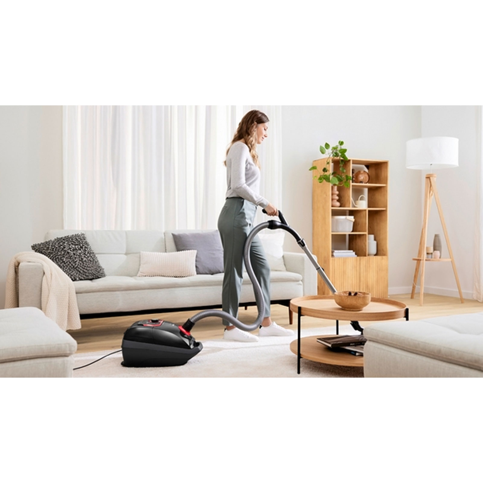 Bosch BGB75X650 Serie 8, Staubsauger mit Beutel, Classic, Schwarz