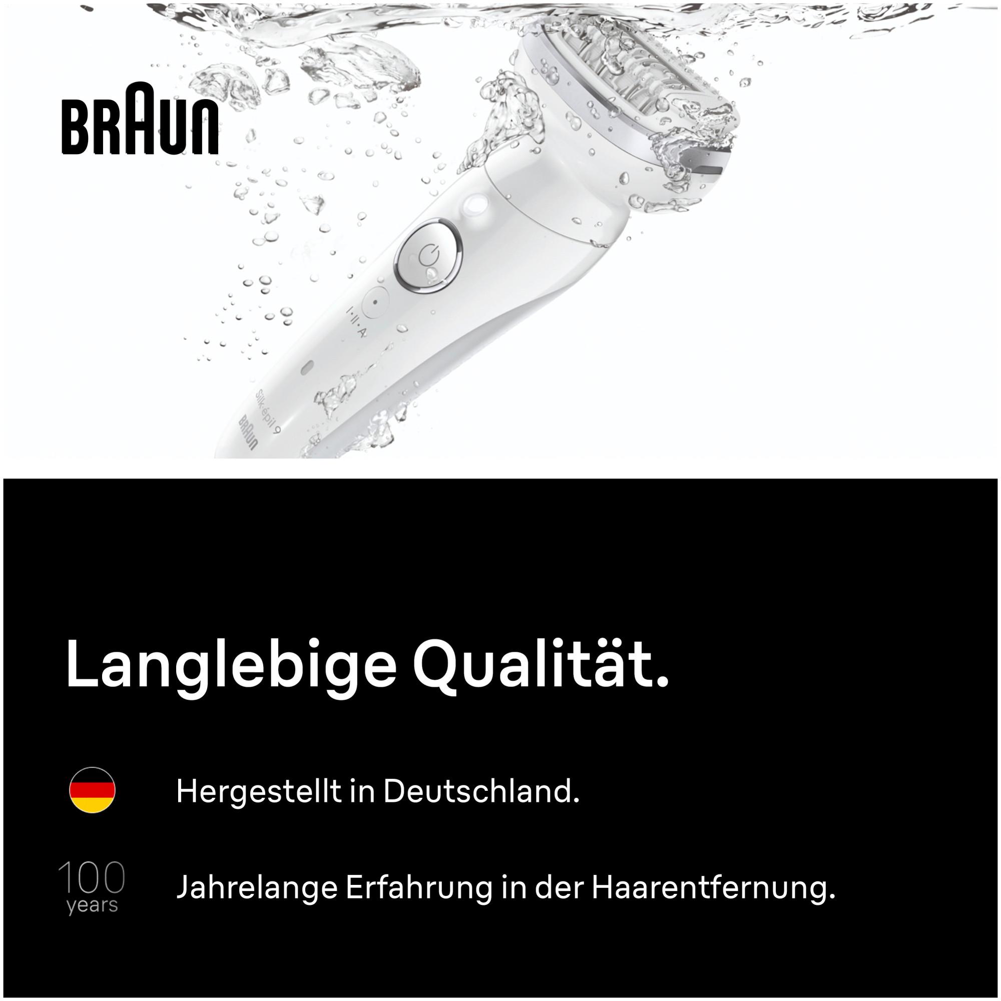BRAUN Silk·épil 9, Wet & Dry Epilierer