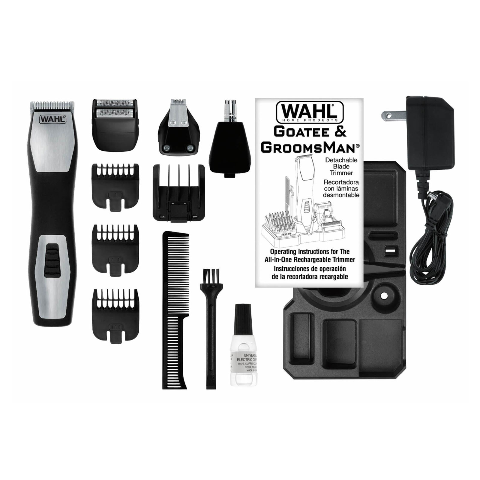 Wahl 09855-1216 GroomsMan Pro Akku-Trimmerset