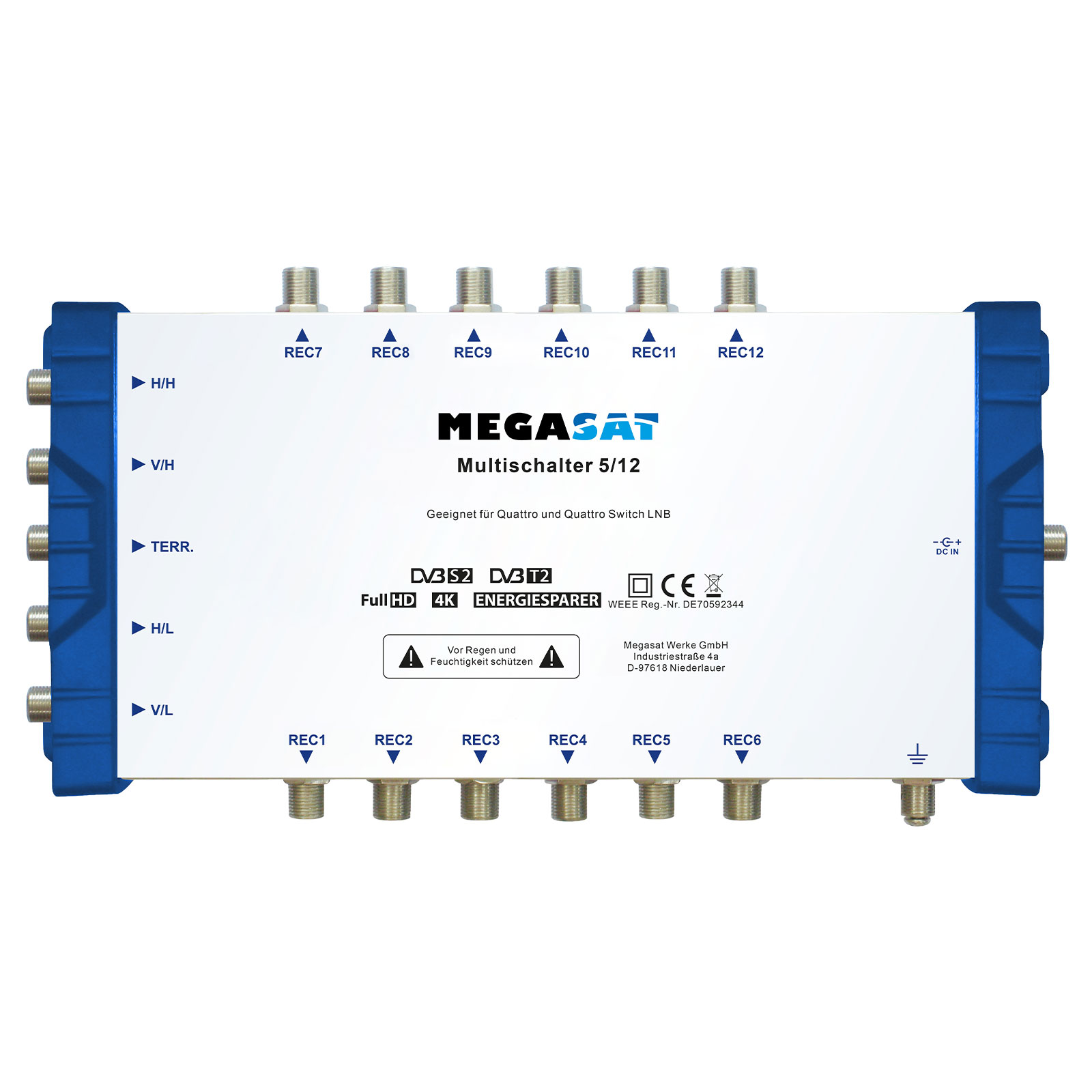 Megasat Multischalter 5/12