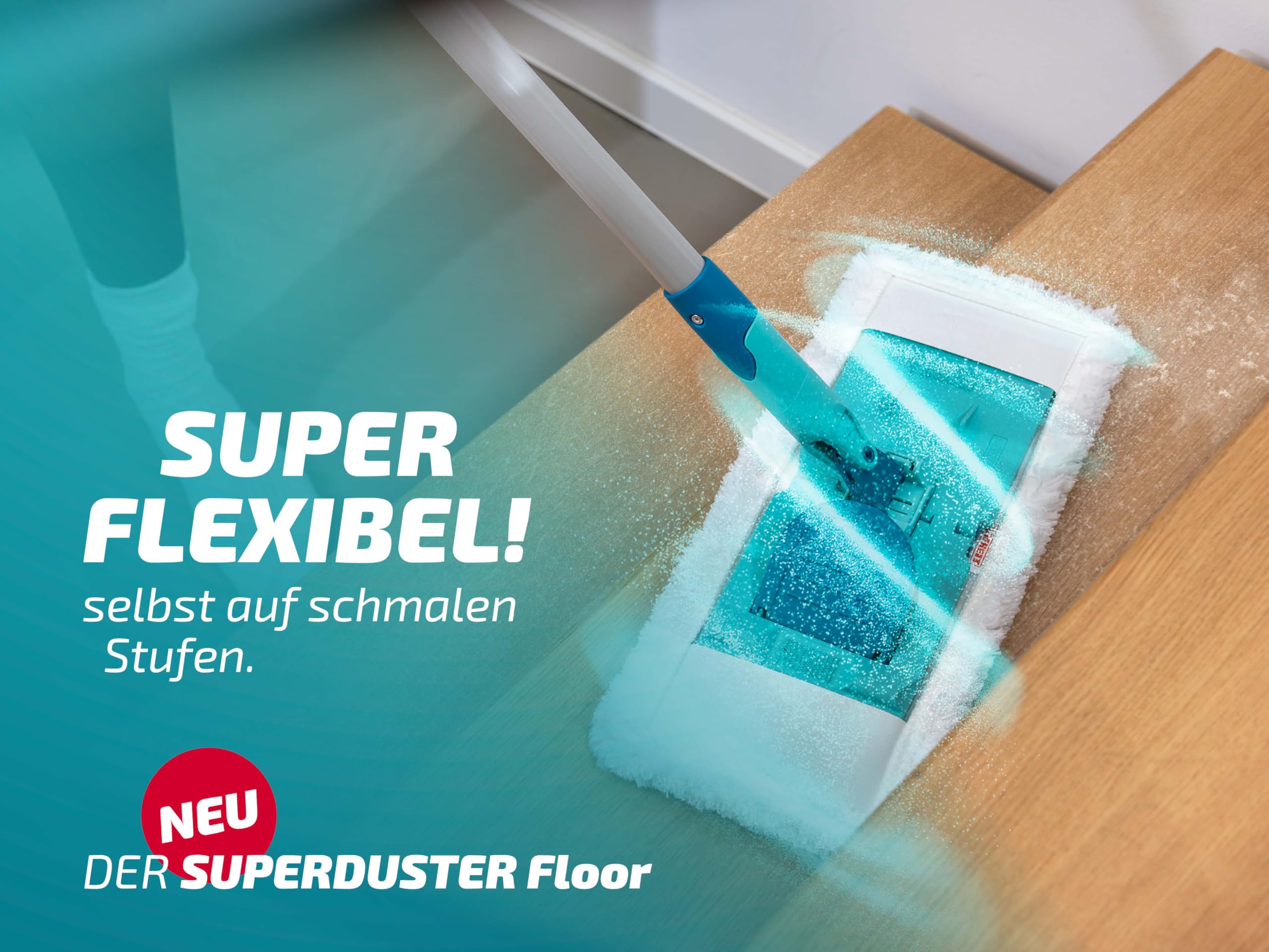 Leifheit 55517 SUPERDUSTER Floor Staubwischer Staubbezug