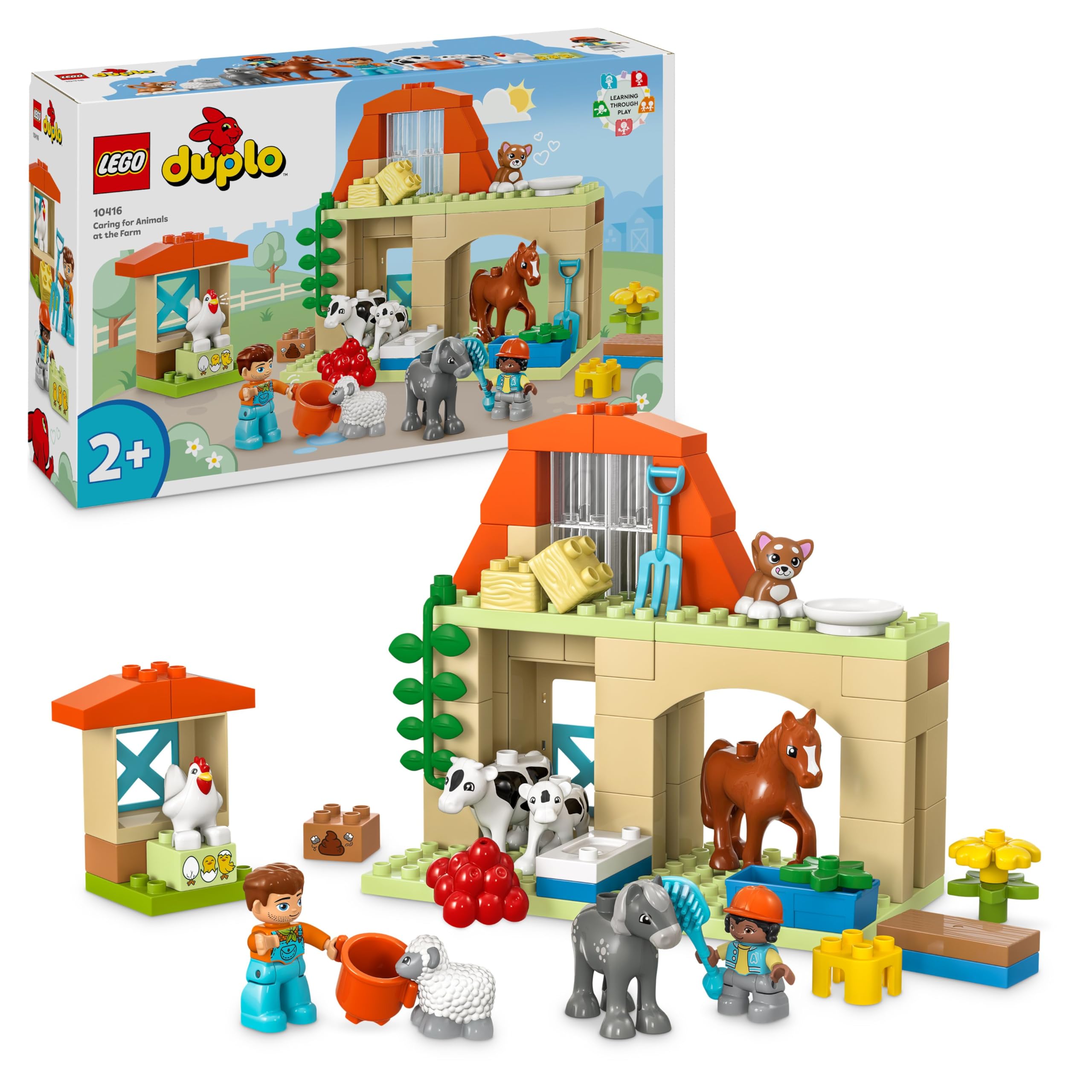 LEGO DUPLO Town Tierpflege auf dem Bauernhof