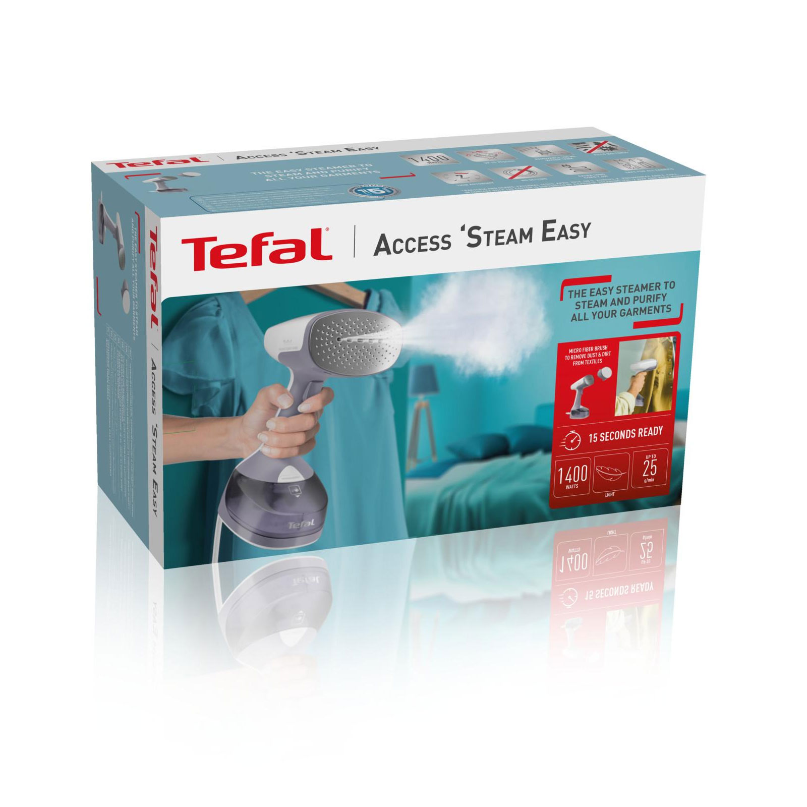 TEFAL Dampfbürste ACCESS STEAM EASY DT7151