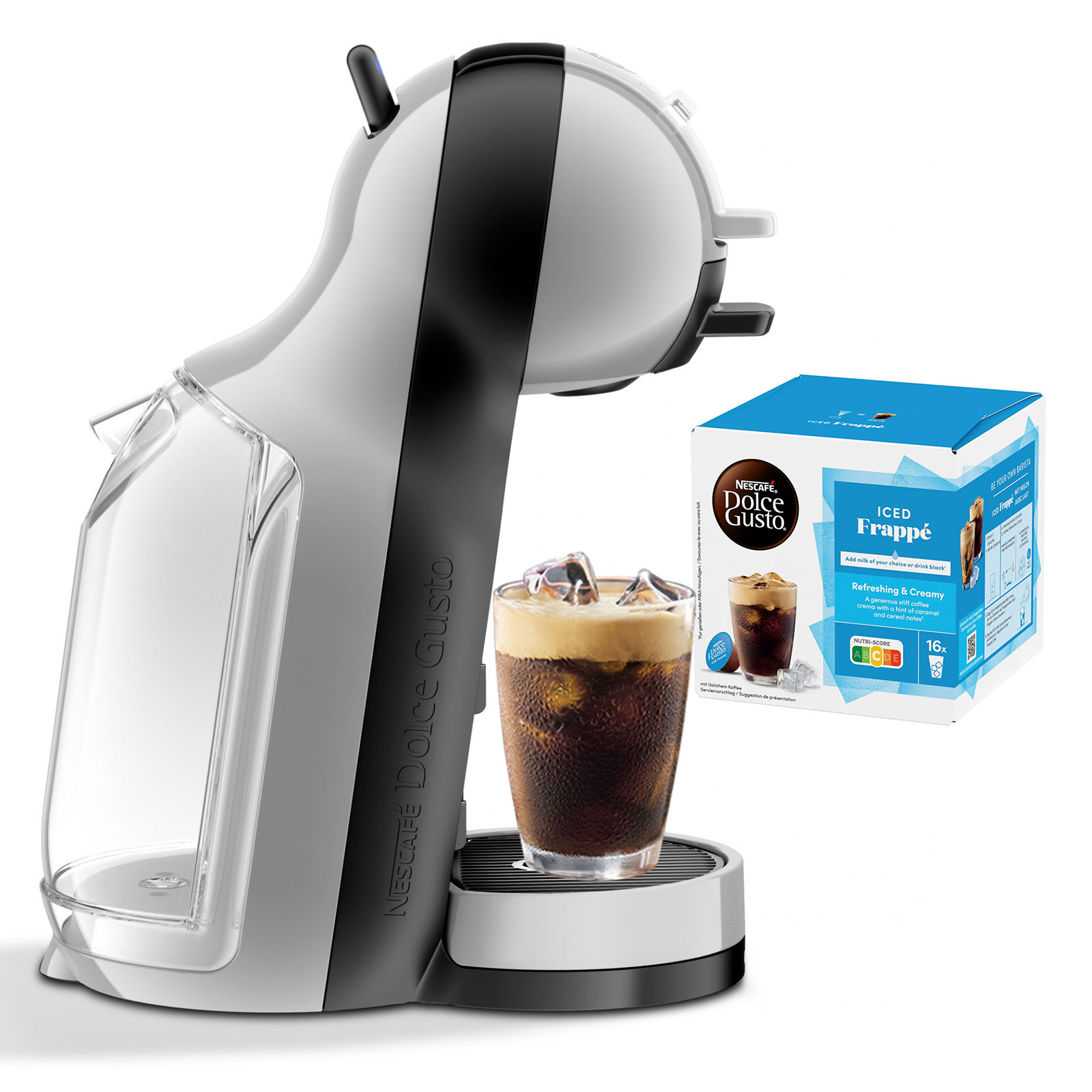 Krups KP 123B Nescafe Dolce Gusto Mini Me anthrazit inkl.1x Iced Frappe