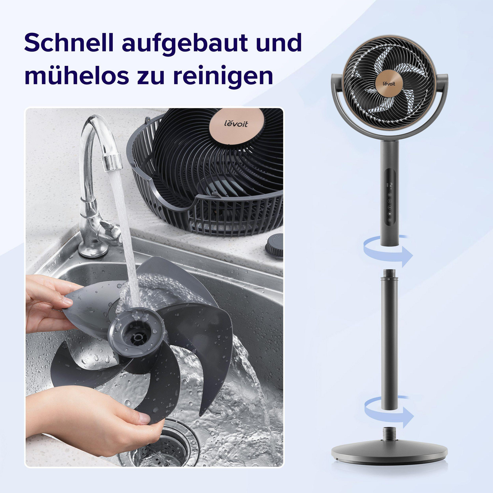 Levoit LEVP0029EUN Standventilator