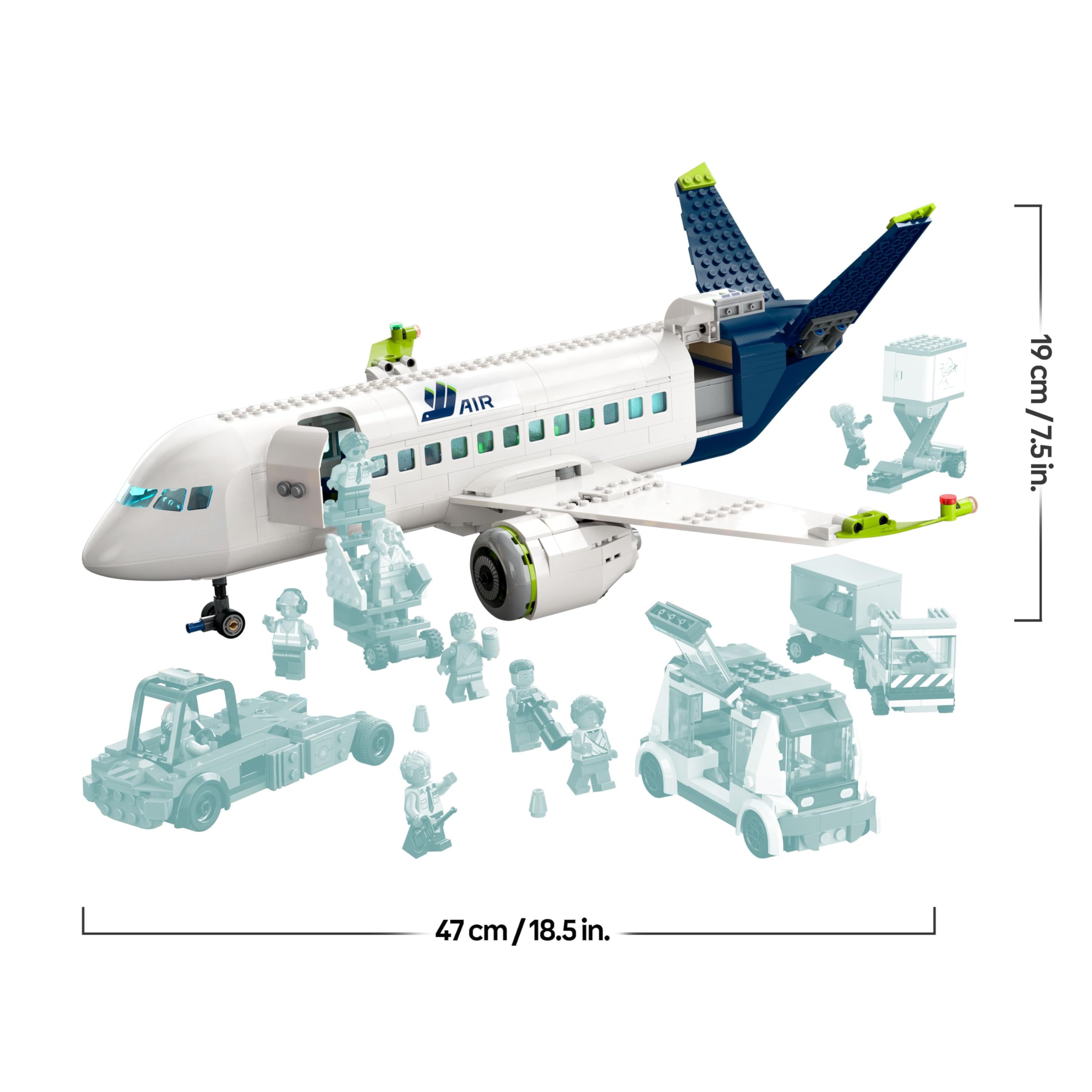 LEGO 60367 City Passagierflugzeug