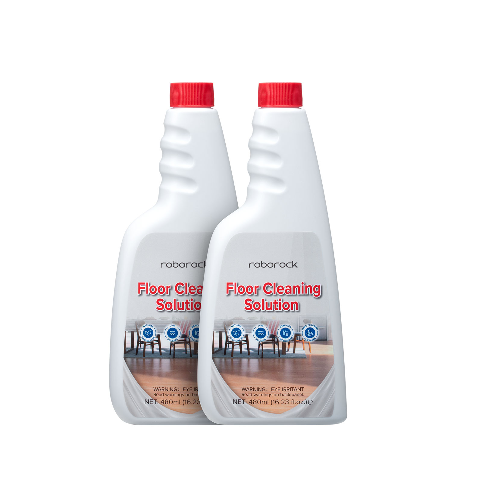 Roborock Reinigungsflüssigkeit, 2 × 480 ml