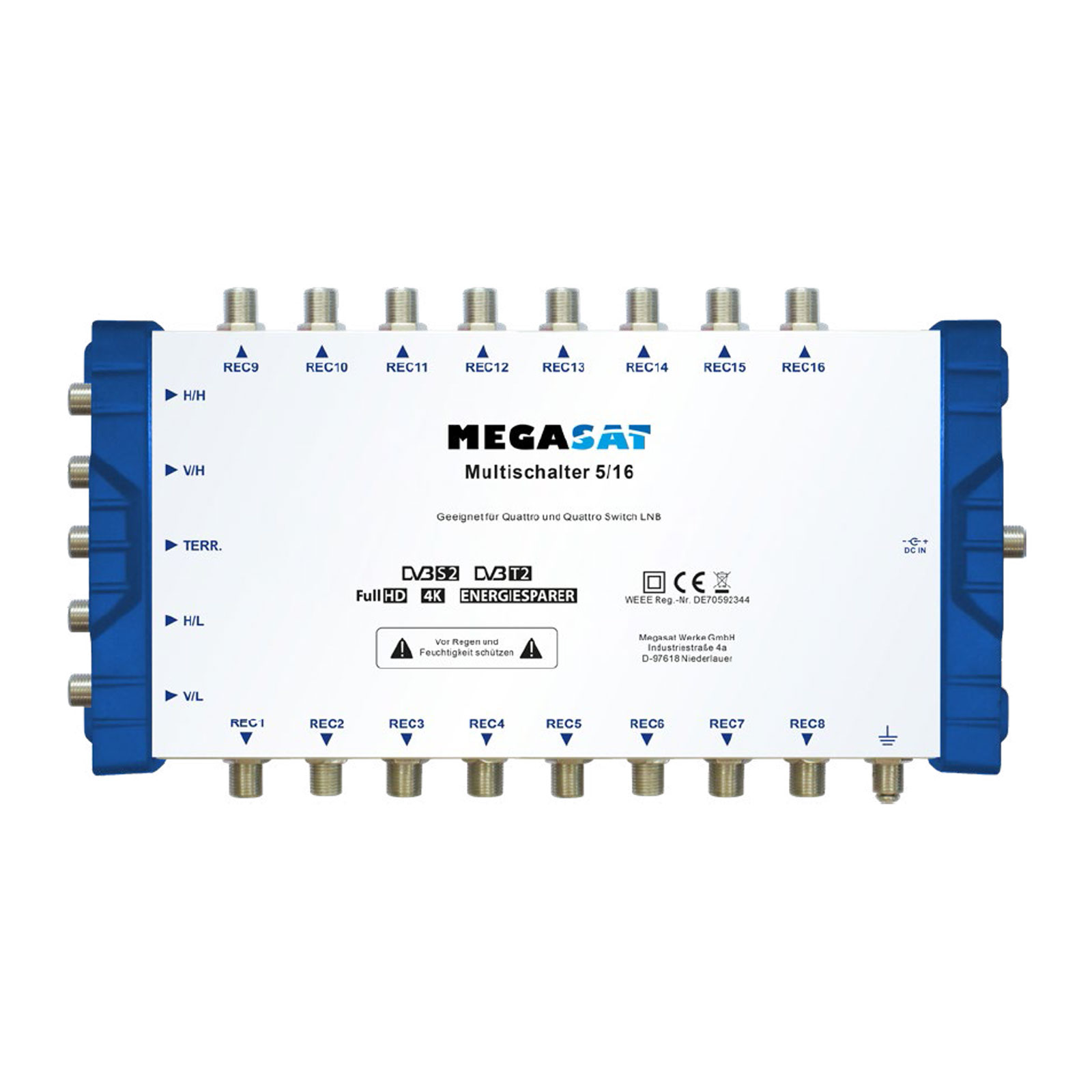 Megasat Multischalter 5/16