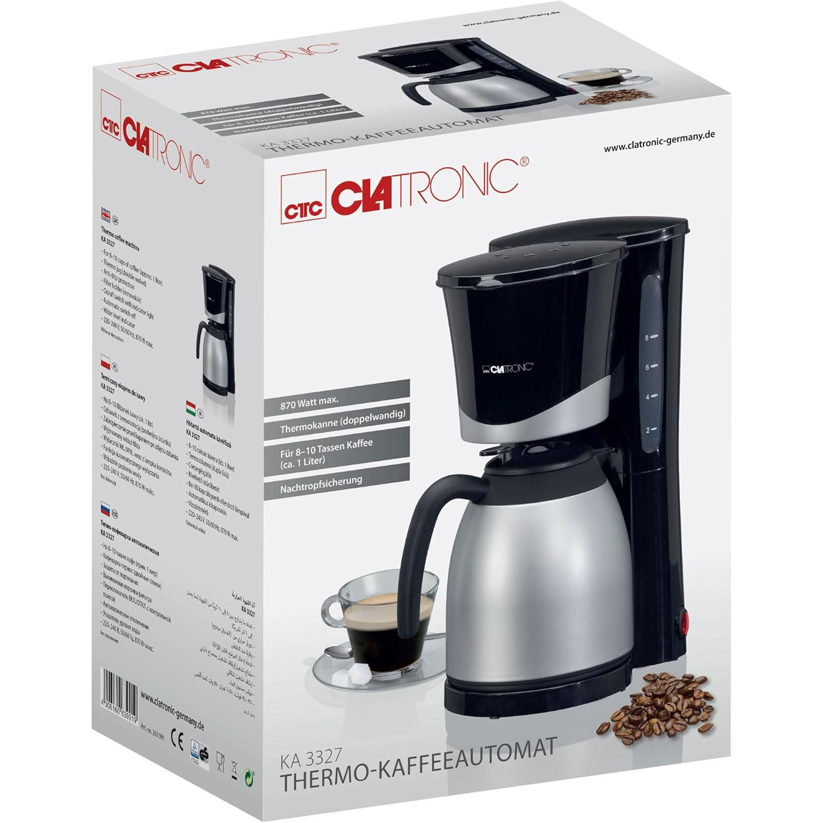 CLATRONIC KA 3327 Filterkaffeemaschine