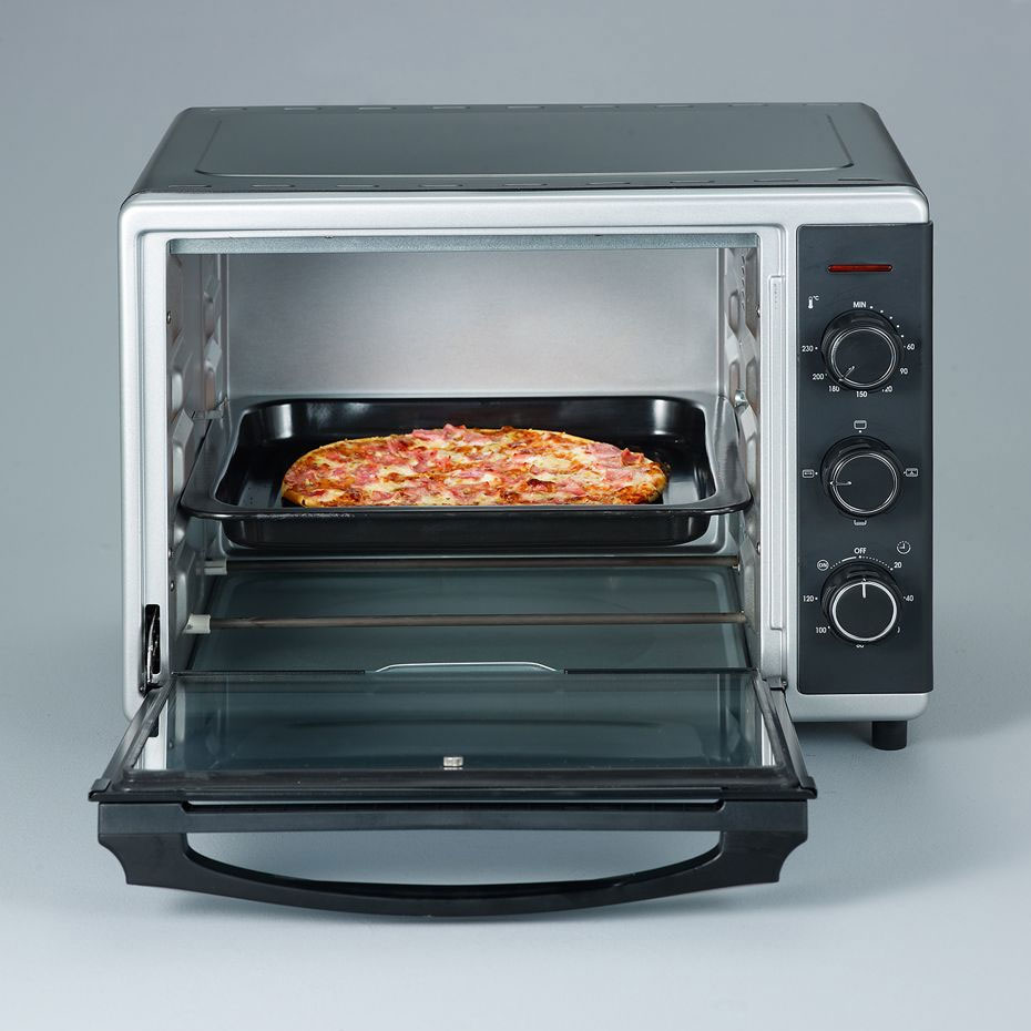 SEVERIN TO 2056 Toastofen Umluft schwarz-silber